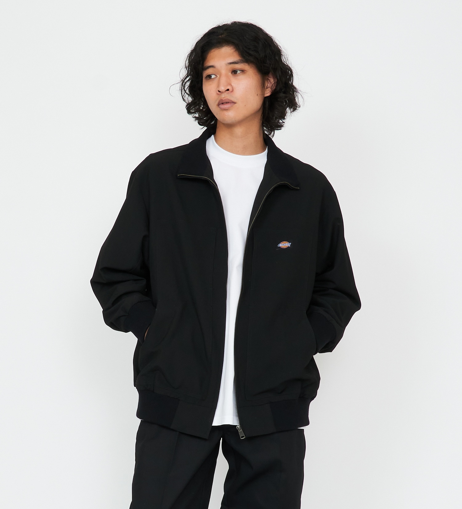 Dickies(ディッキーズ)のTRスタンドカラーリブブルゾン|ジャケット/アウター/その他アウター/メンズ|ブラック