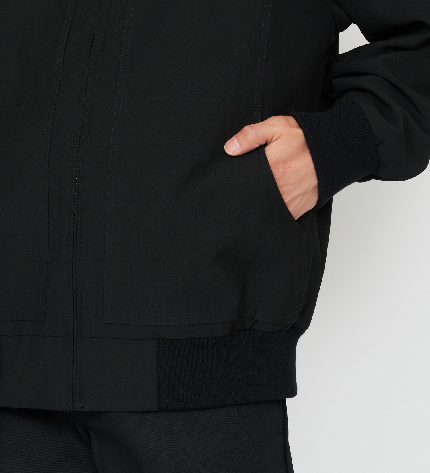 Dickies(ディッキーズ)のTRスタンドカラーリブブルゾン|ジャケット/アウター/その他アウター/メンズ|ブラック
