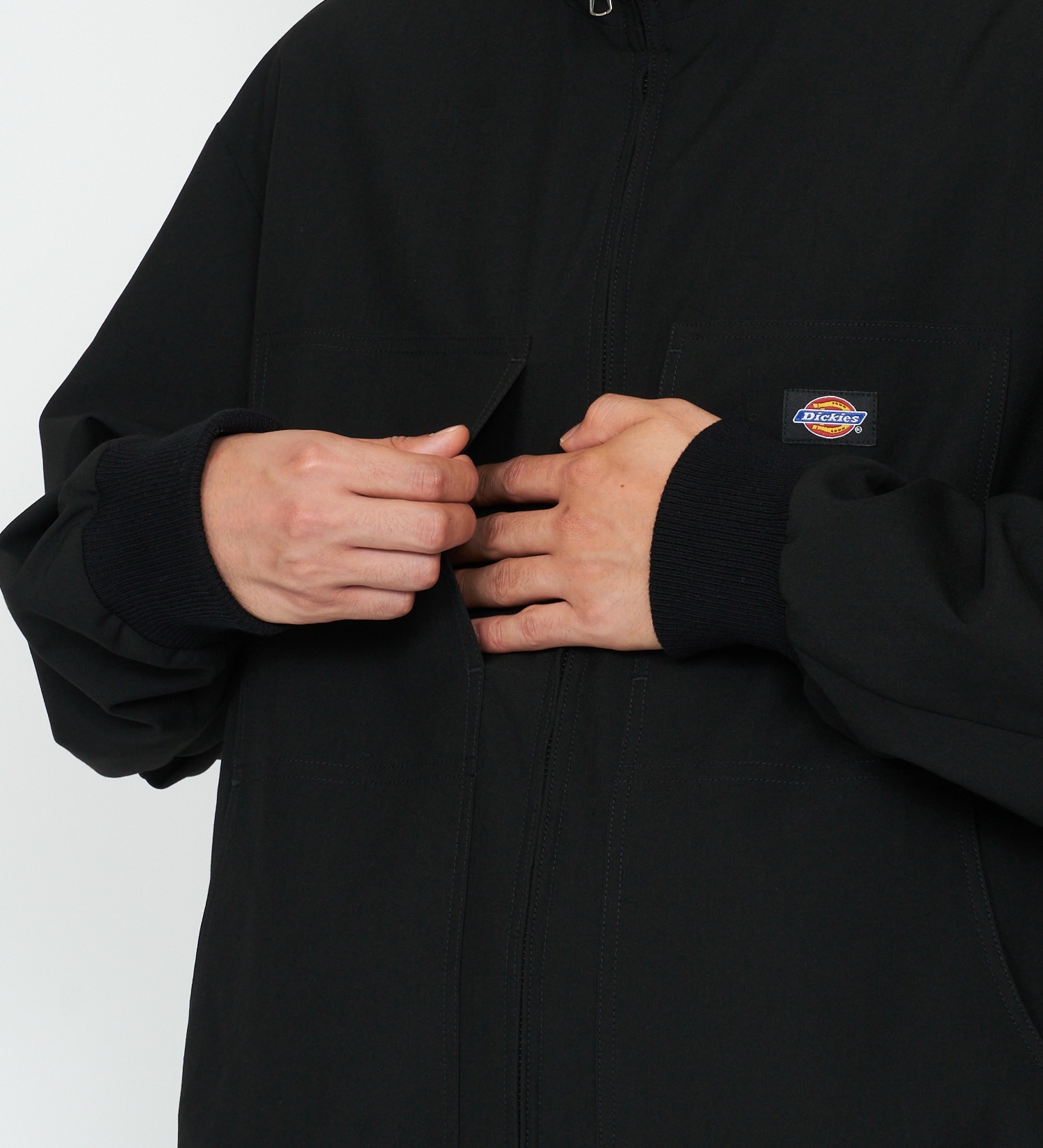 Dickies(ディッキーズ)のTRスタンドカラーリブブルゾン|ジャケット/アウター/その他アウター/メンズ|ブラック