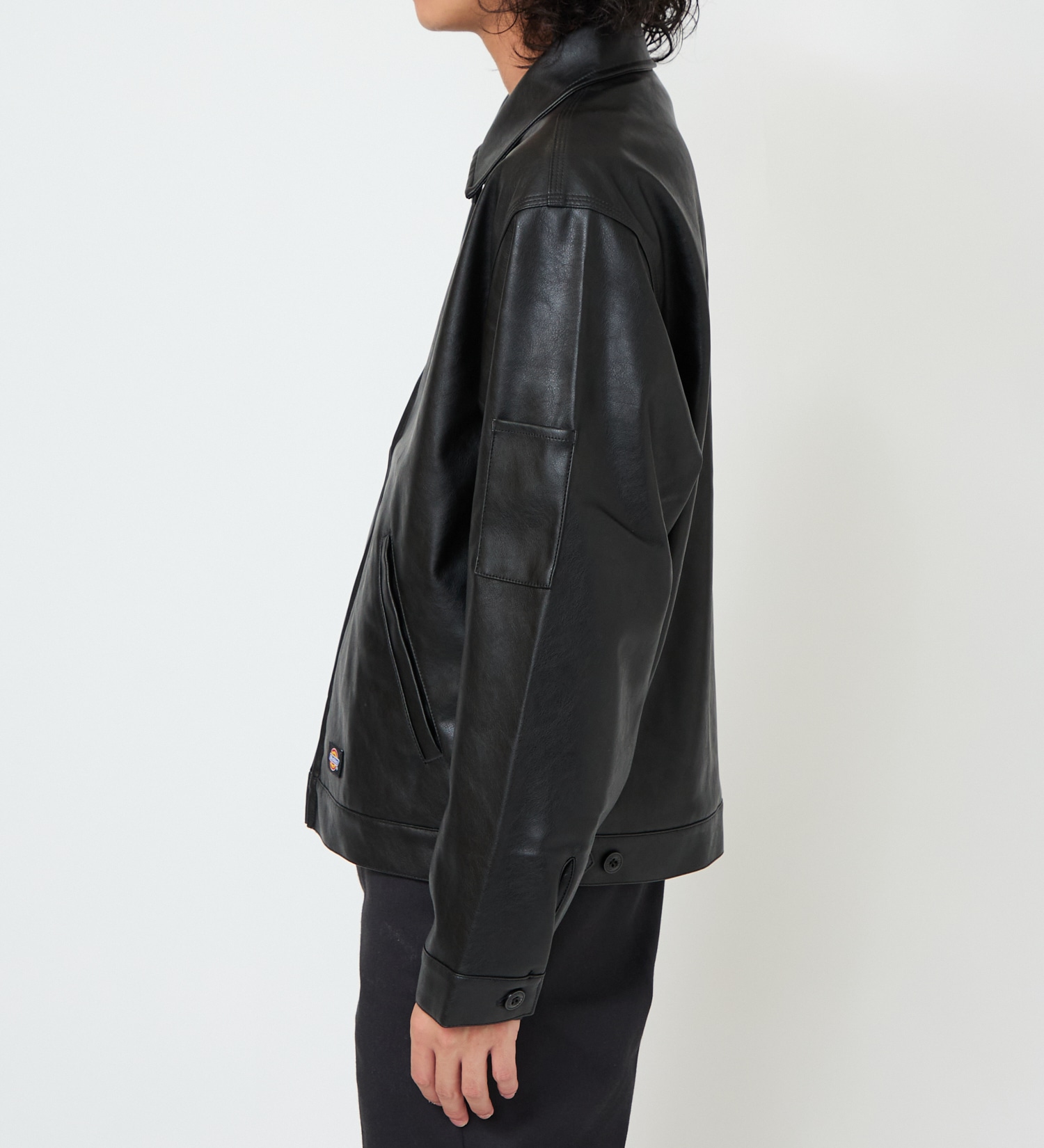 Dickies(ディッキーズ)のシンセティックレザーアイゼンハワージャケット|ジャケット/アウター/その他アウター/メンズ|ブラック
