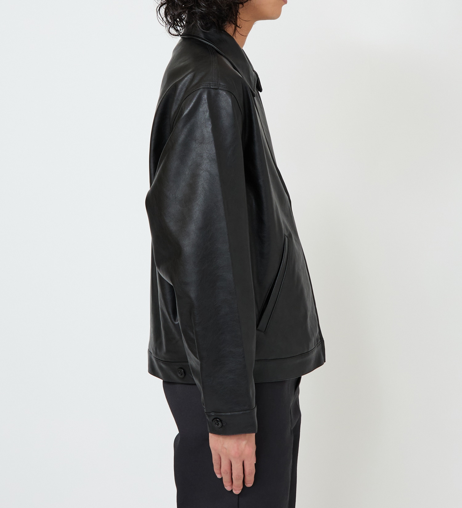 Dickies(ディッキーズ)のシンセティックレザーアイゼンハワージャケット|ジャケット/アウター/その他アウター/メンズ|ブラック