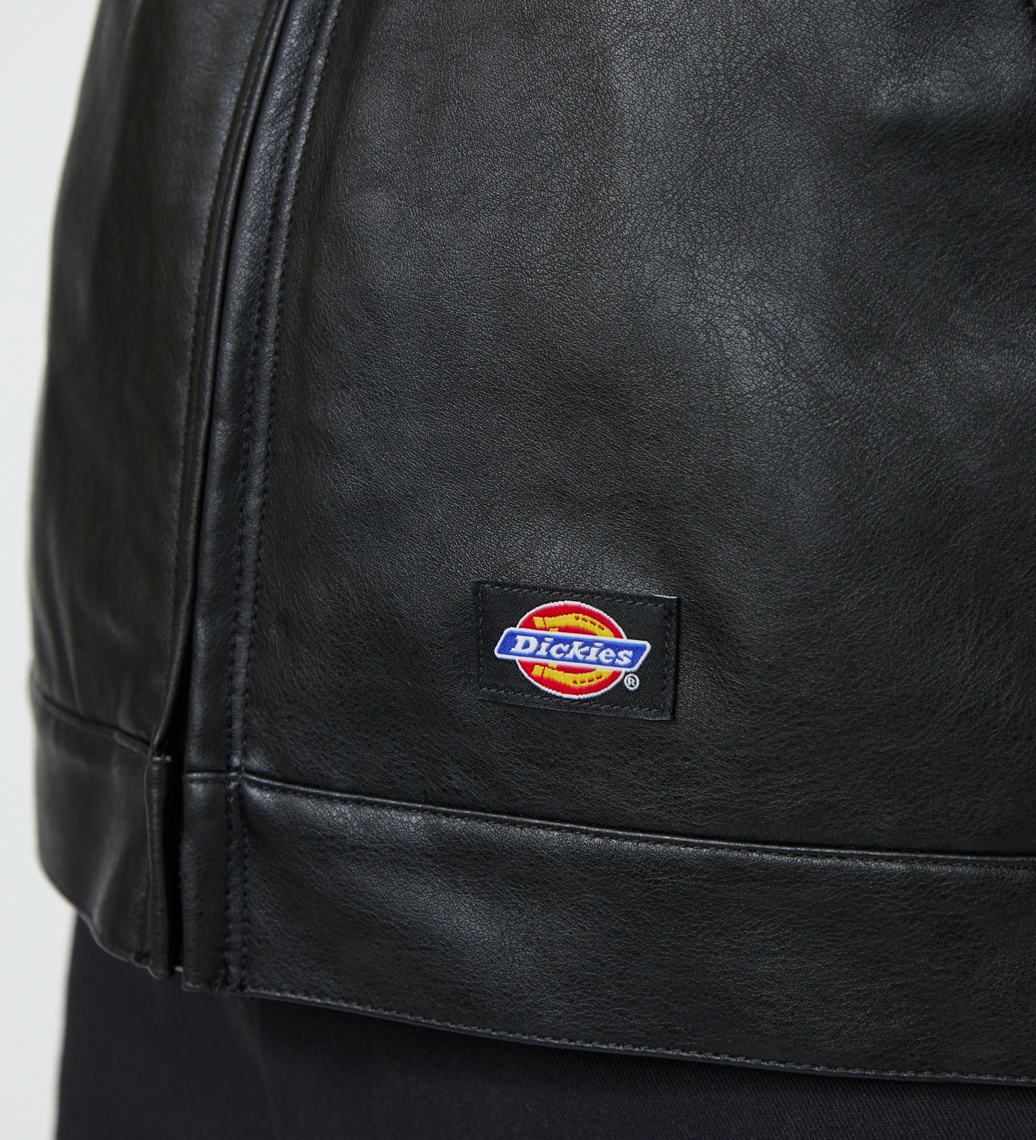 Dickies(ディッキーズ)のシンセティックレザーアイゼンハワージャケット|ジャケット/アウター/その他アウター/メンズ|ブラック