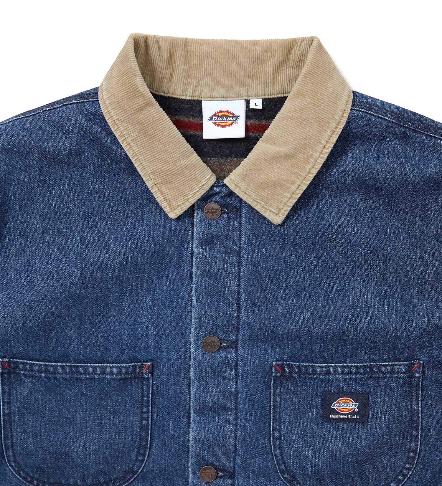 Dickies(ディッキーズ)の【thisisneverthat(R) x Dickies】Denim Jacket|ジャケット/アウター/デニムジャケット/メンズ|インディゴブルー