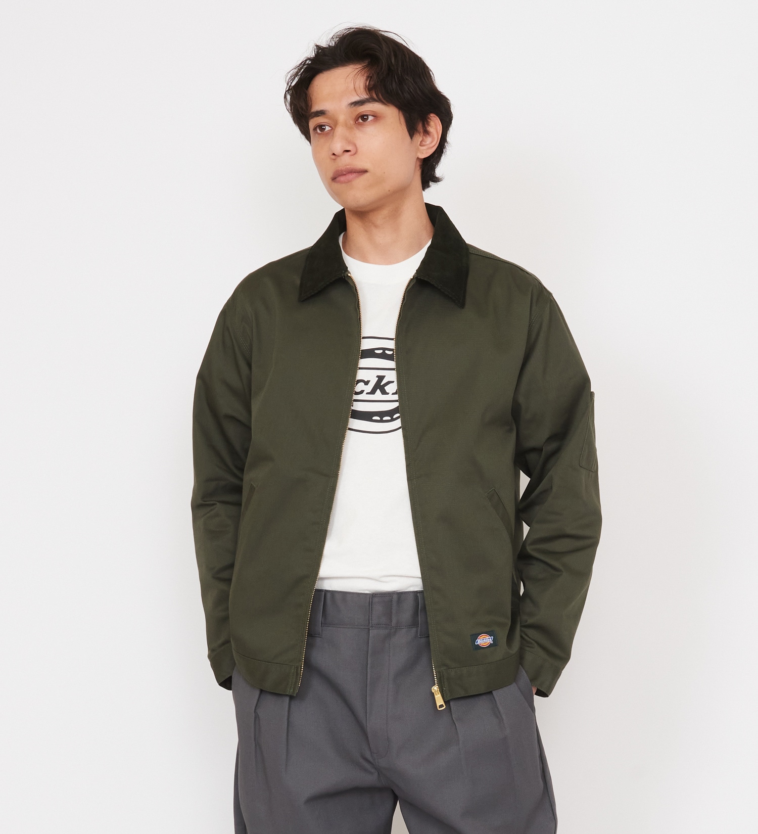 Dickies(ディッキーズ)のTCツイル アイゼンハワージャケット|ジャケット/アウター/その他アウター/メンズ|オリーブ