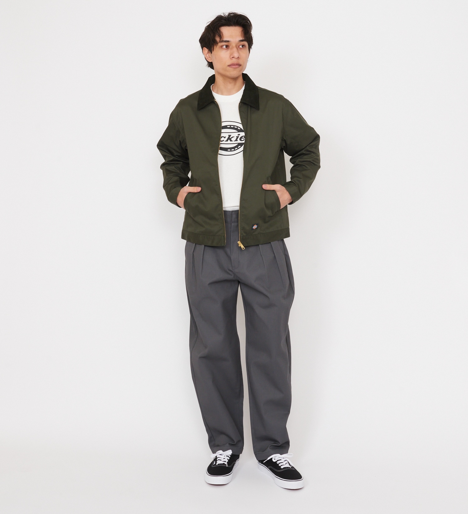 Dickies(ディッキーズ)のTCツイル アイゼンハワージャケット|ジャケット/アウター/その他アウター/メンズ|オリーブ