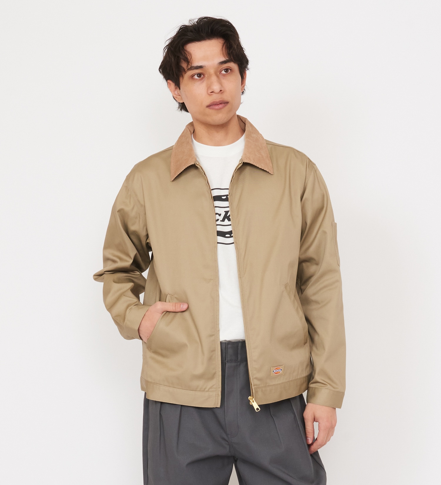 Dickies(ディッキーズ)のTCツイル アイゼンハワージャケット|ジャケット/アウター/その他アウター/メンズ|ベージュ