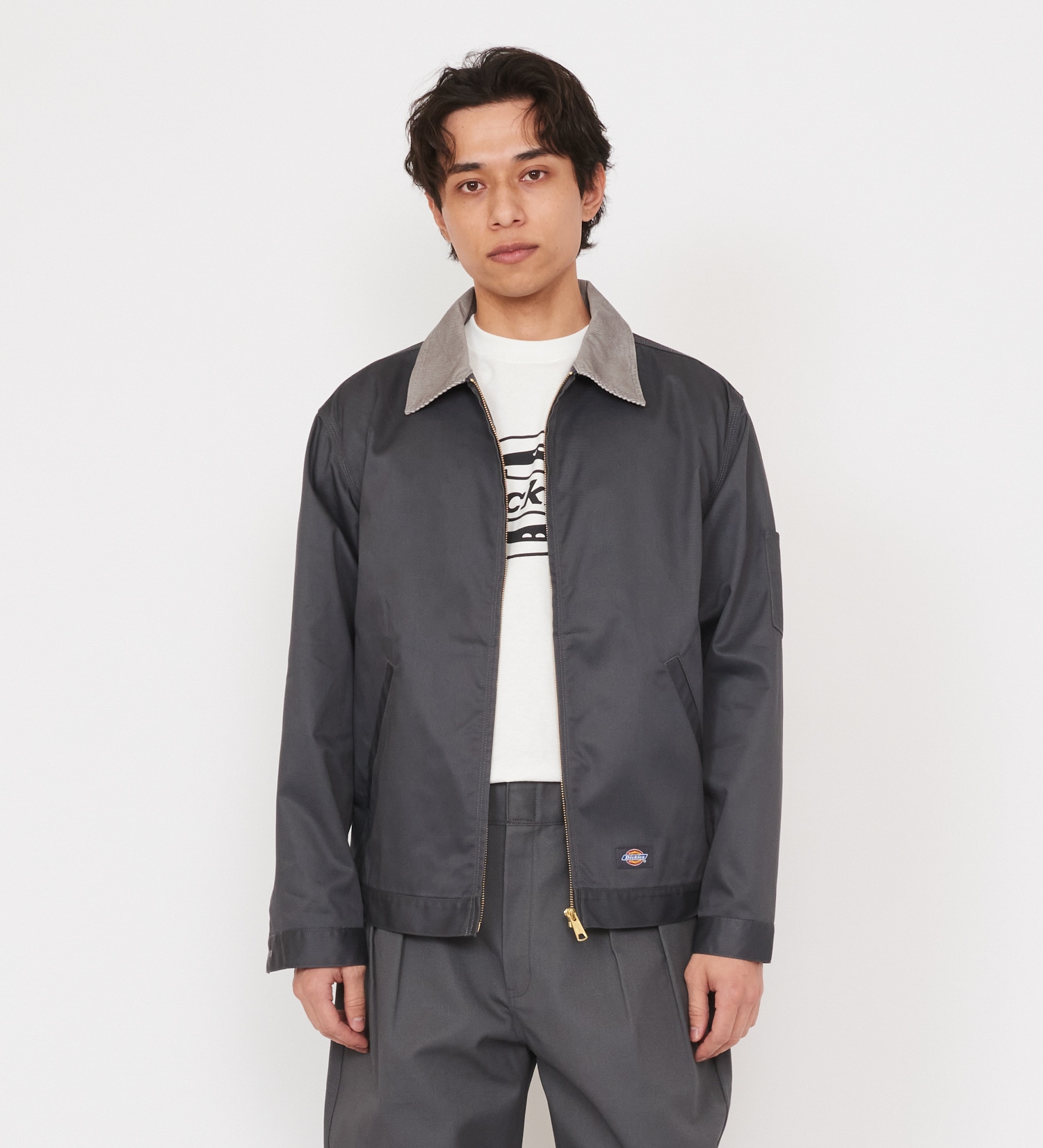 Dickies(ディッキーズ)のTCツイル アイゼンハワージャケット|ジャケット/アウター/その他アウター/メンズ|チャコールグレー
