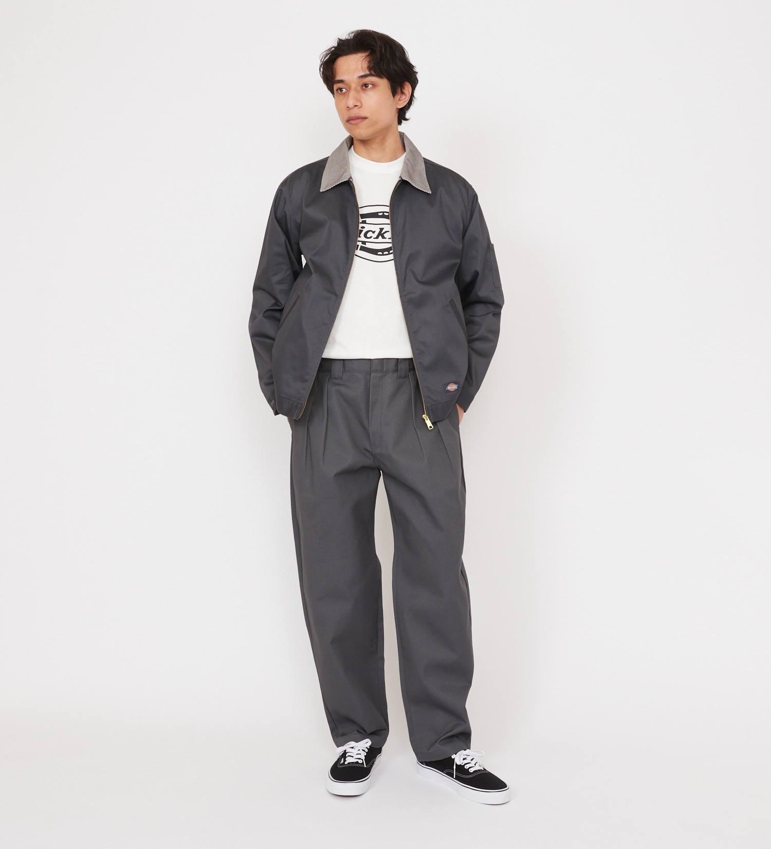 Dickies(ディッキーズ)のTCツイル アイゼンハワージャケット|ジャケット/アウター/その他アウター/メンズ|チャコールグレー