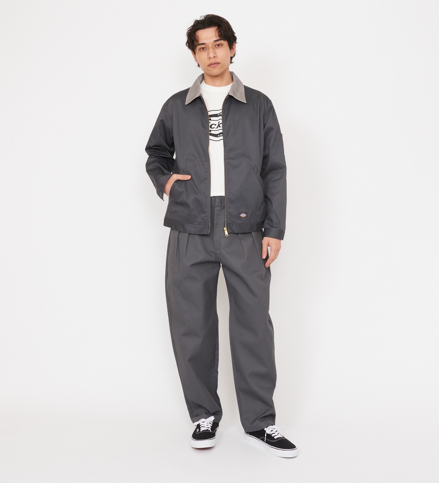 Dickies(ディッキーズ)のTCツイル アイゼンハワージャケット|ジャケット/アウター/その他アウター/メンズ|チャコールグレー