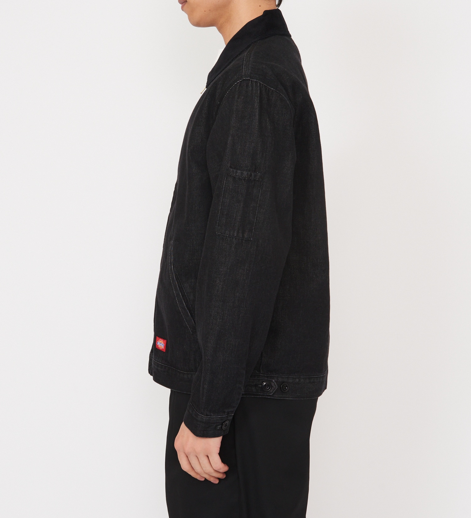 Dickies(ディッキーズ)のデニム アイゼンハワージャケット|ジャケット/アウター/デニムジャケット/メンズ|ブラックデニム