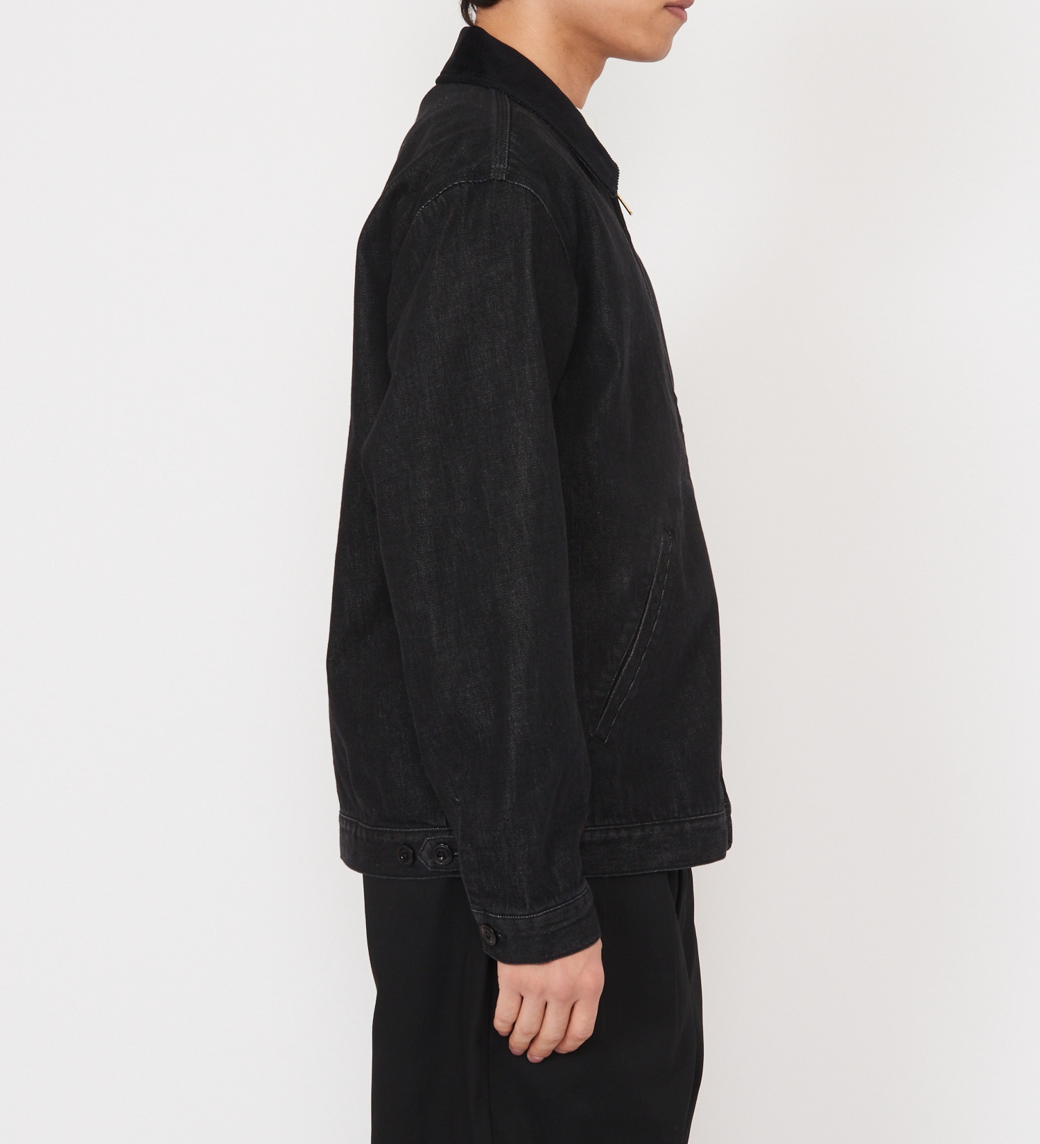 Dickies(ディッキーズ)のデニム アイゼンハワージャケット|ジャケット/アウター/デニムジャケット/メンズ|ブラックデニム