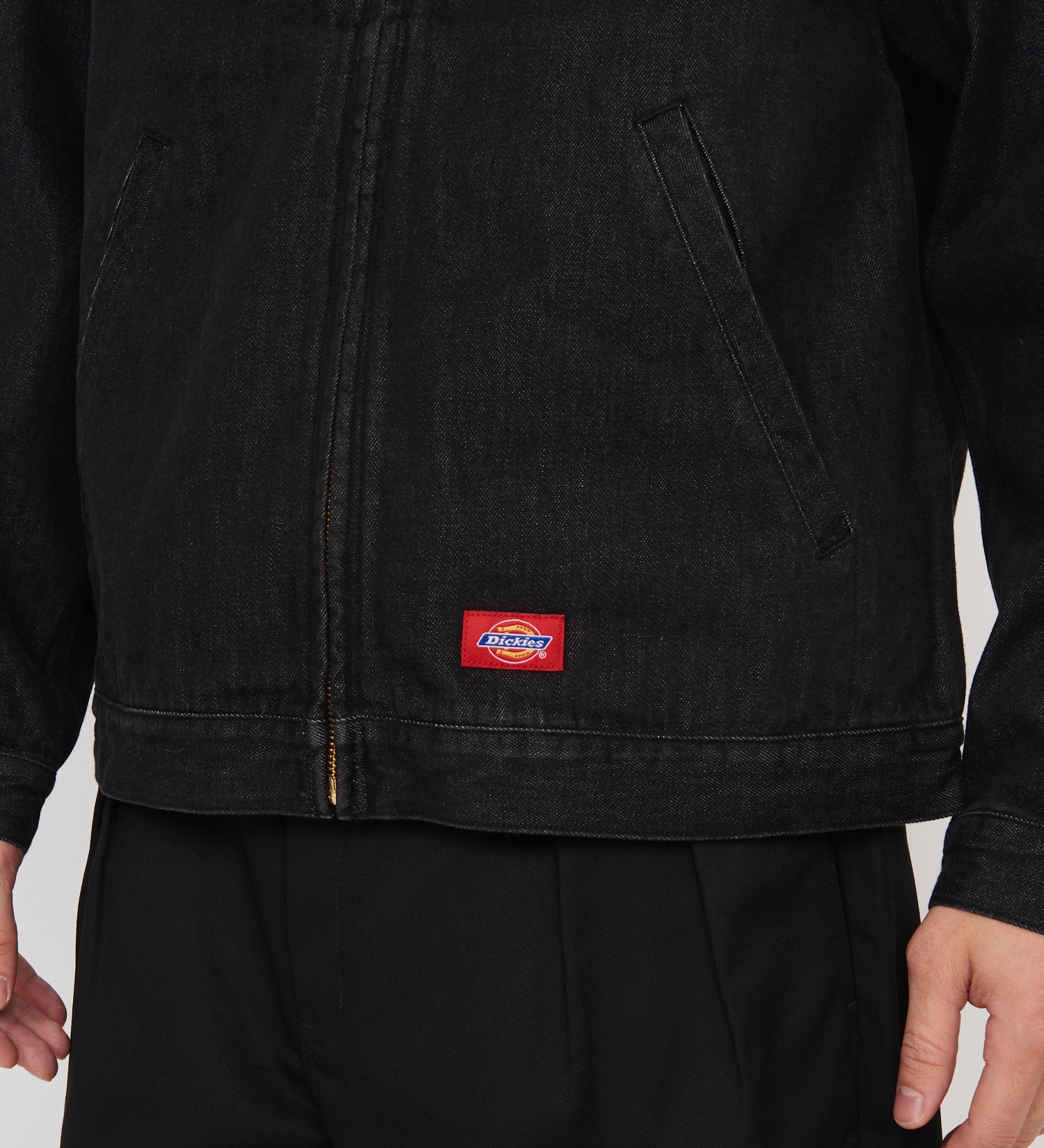 Dickies(ディッキーズ)のデニム アイゼンハワージャケット|ジャケット/アウター/デニムジャケット/メンズ|ブラックデニム