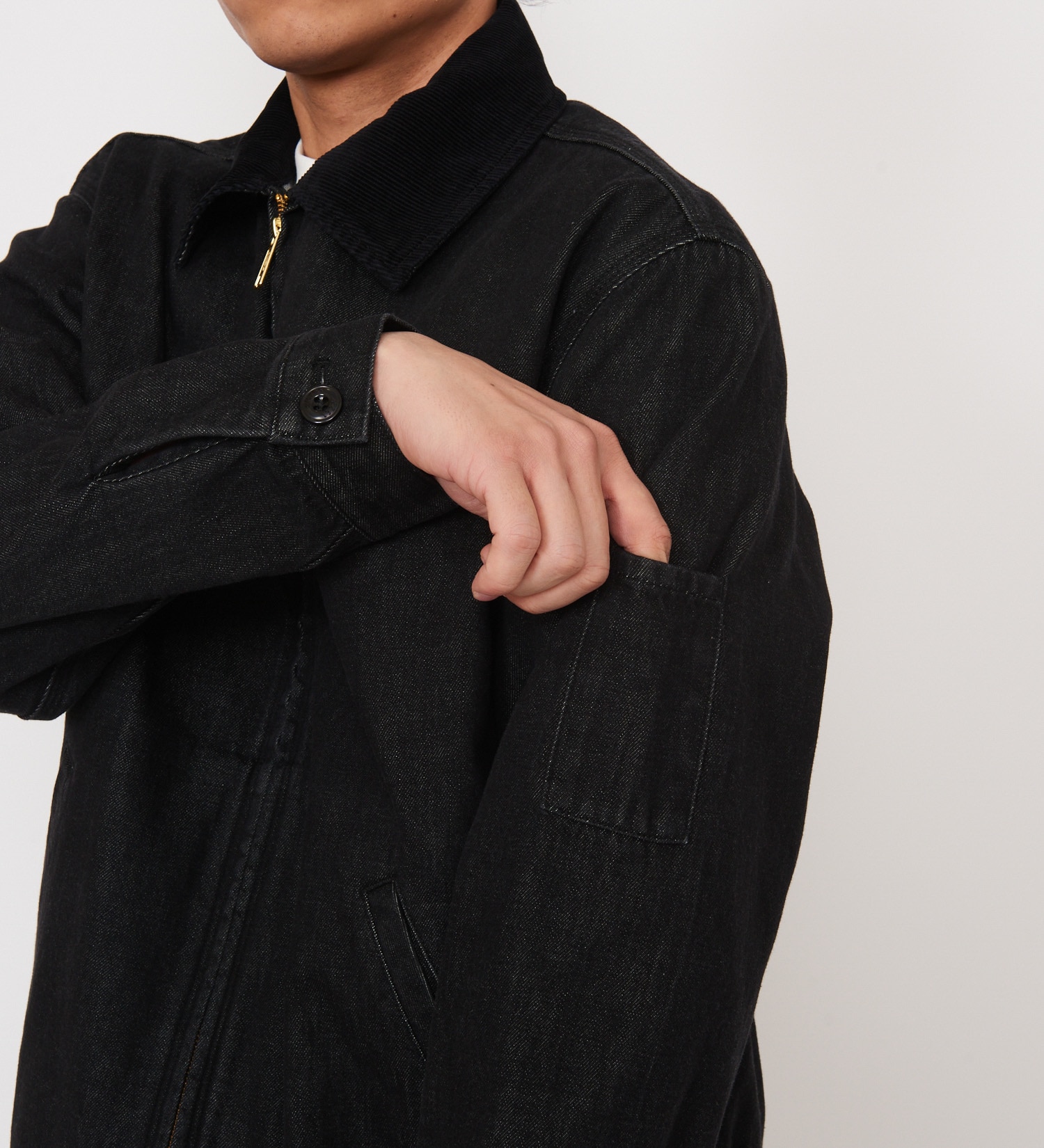 Dickies(ディッキーズ)のデニム アイゼンハワージャケット|ジャケット/アウター/デニムジャケット/メンズ|ブラックデニム