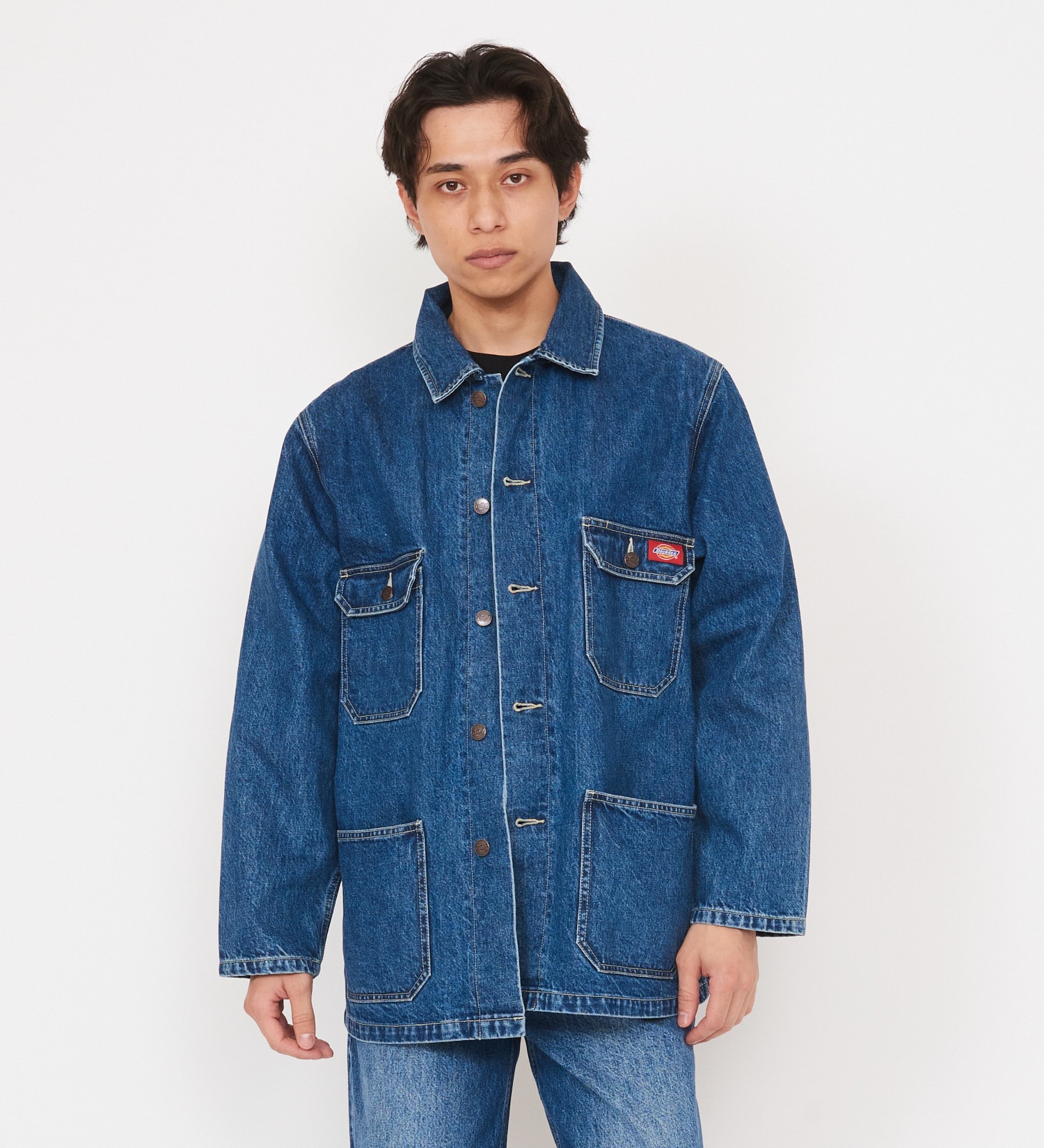Dickies(ディッキーズ)のカイハラデニム｜チョアコート|ジャケット/アウター/デニムジャケット/メンズ|中色ブルー