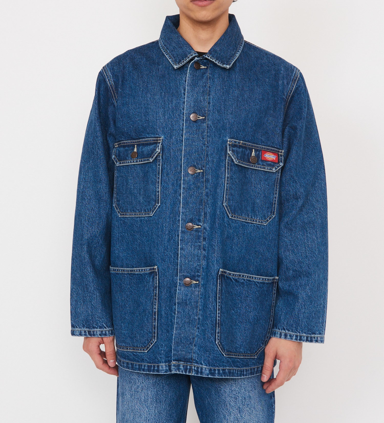 Dickies(ディッキーズ)のカイハラデニム｜チョアコート|ジャケット/アウター/デニムジャケット/メンズ|中色ブルー