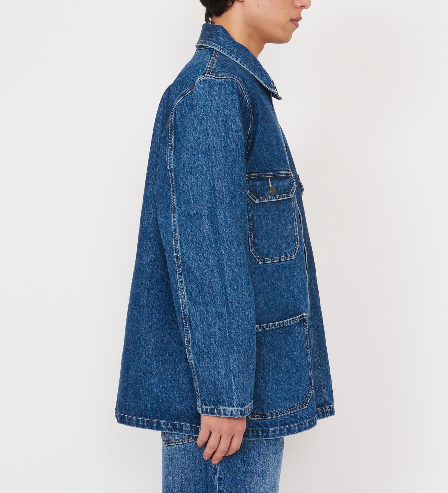 Dickies(ディッキーズ)のカイハラデニム｜チョアコート|ジャケット/アウター/デニムジャケット/メンズ|中色ブルー