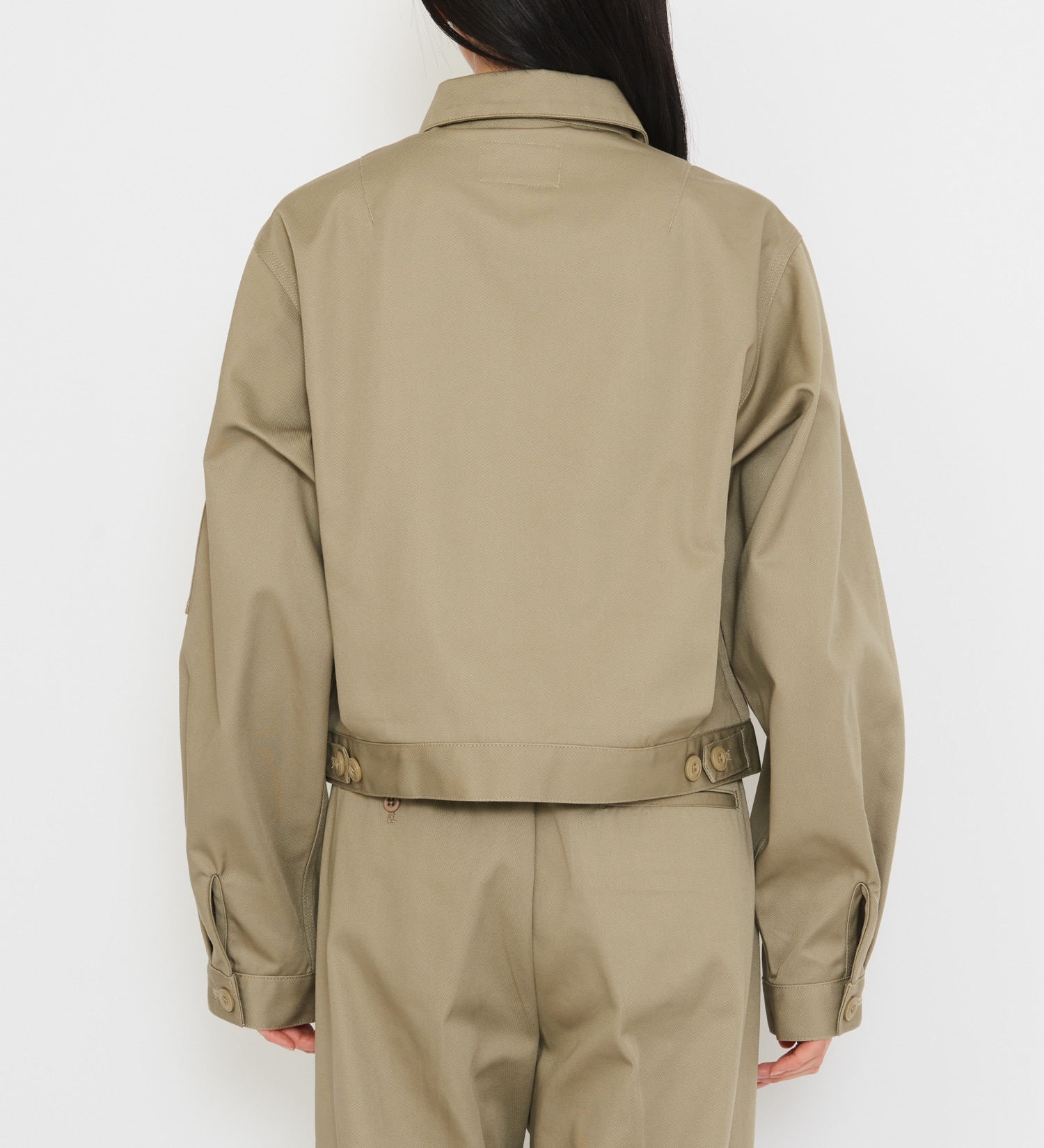 Dickies(ディッキーズ)のレディース TCツイル アイゼンハワーショートジャケット|ジャケット/アウター/その他アウター/レディース|ベージュ