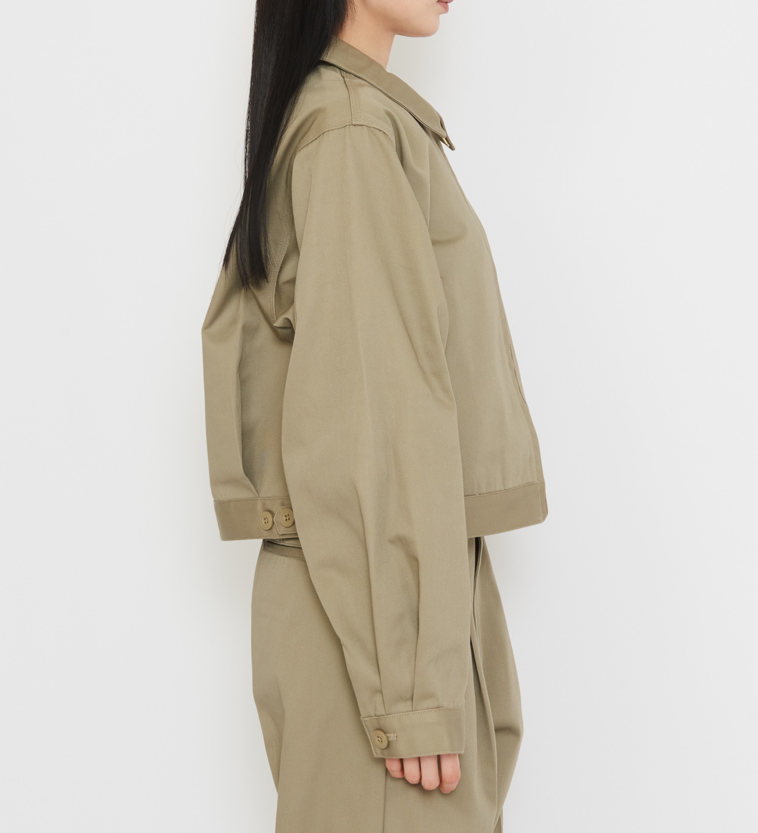 Dickies(ディッキーズ)のレディース TCツイル アイゼンハワーショートジャケット|ジャケット/アウター/その他アウター/レディース|ベージュ