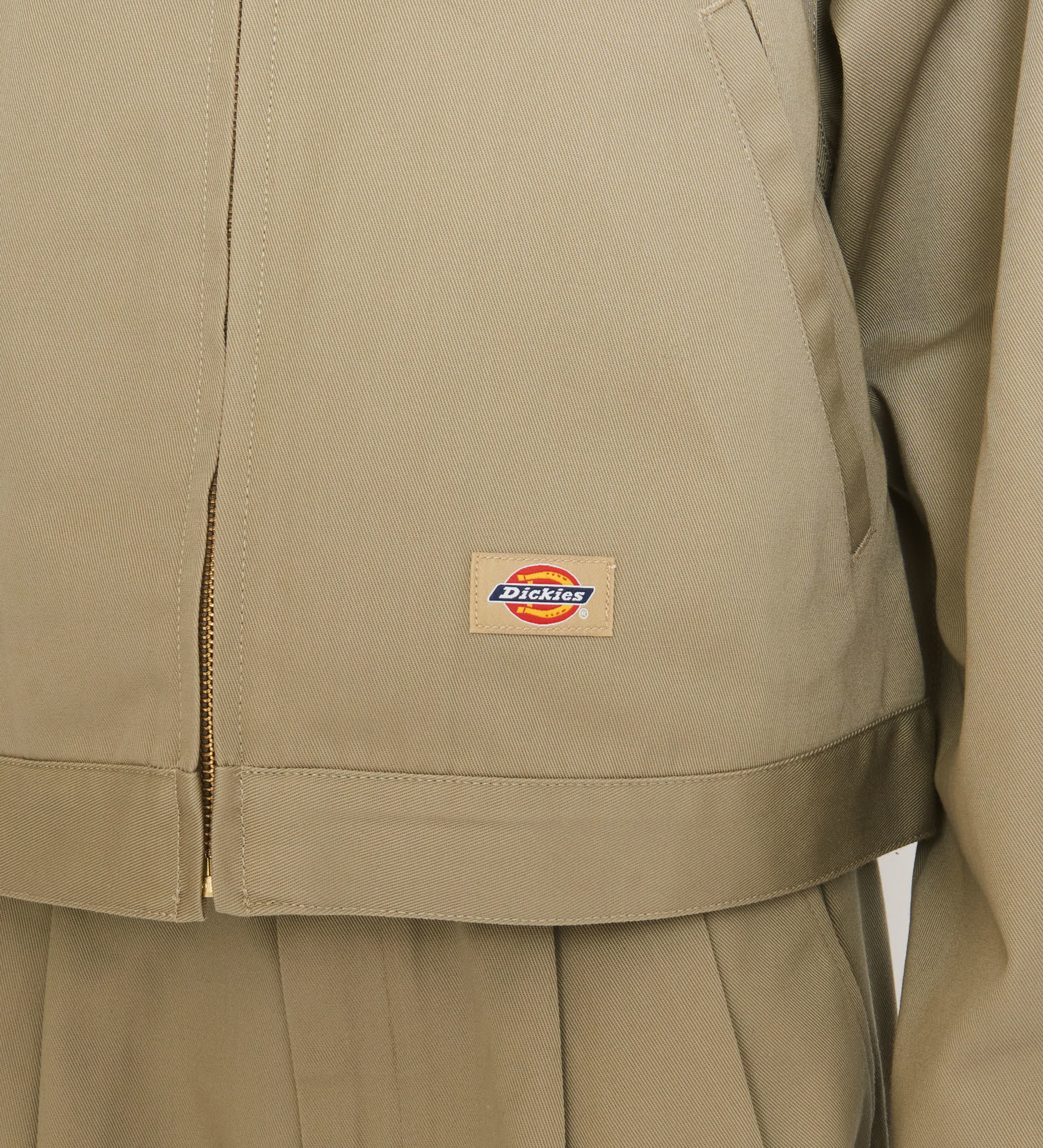 Dickies(ディッキーズ)のレディース TCツイル アイゼンハワーショートジャケット|ジャケット/アウター/その他アウター/レディース|ベージュ