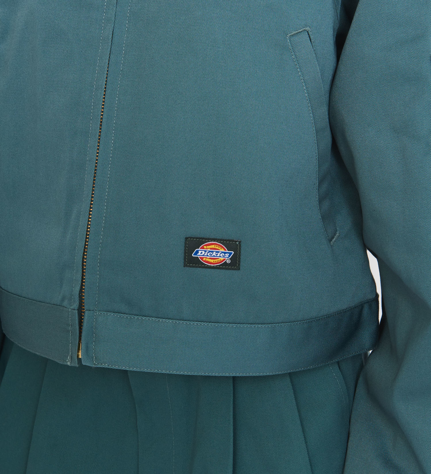 Dickies(ディッキーズ)のレディース TCツイル アイゼンハワーショートジャケット|ジャケット/アウター/その他アウター/レディース|ダークグリーン