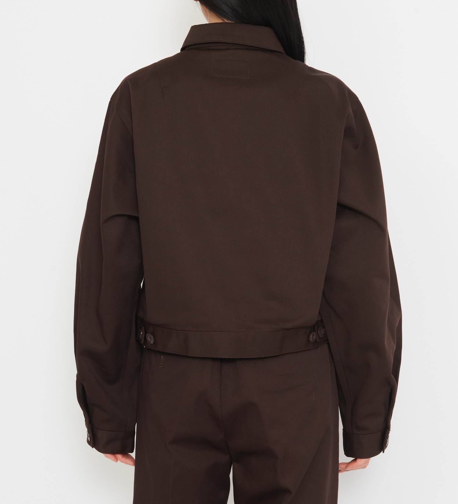 Dickies(ディッキーズ)のレディース TCツイル アイゼンハワーショートジャケット|ジャケット/アウター/その他アウター/レディース|ダークブラウン