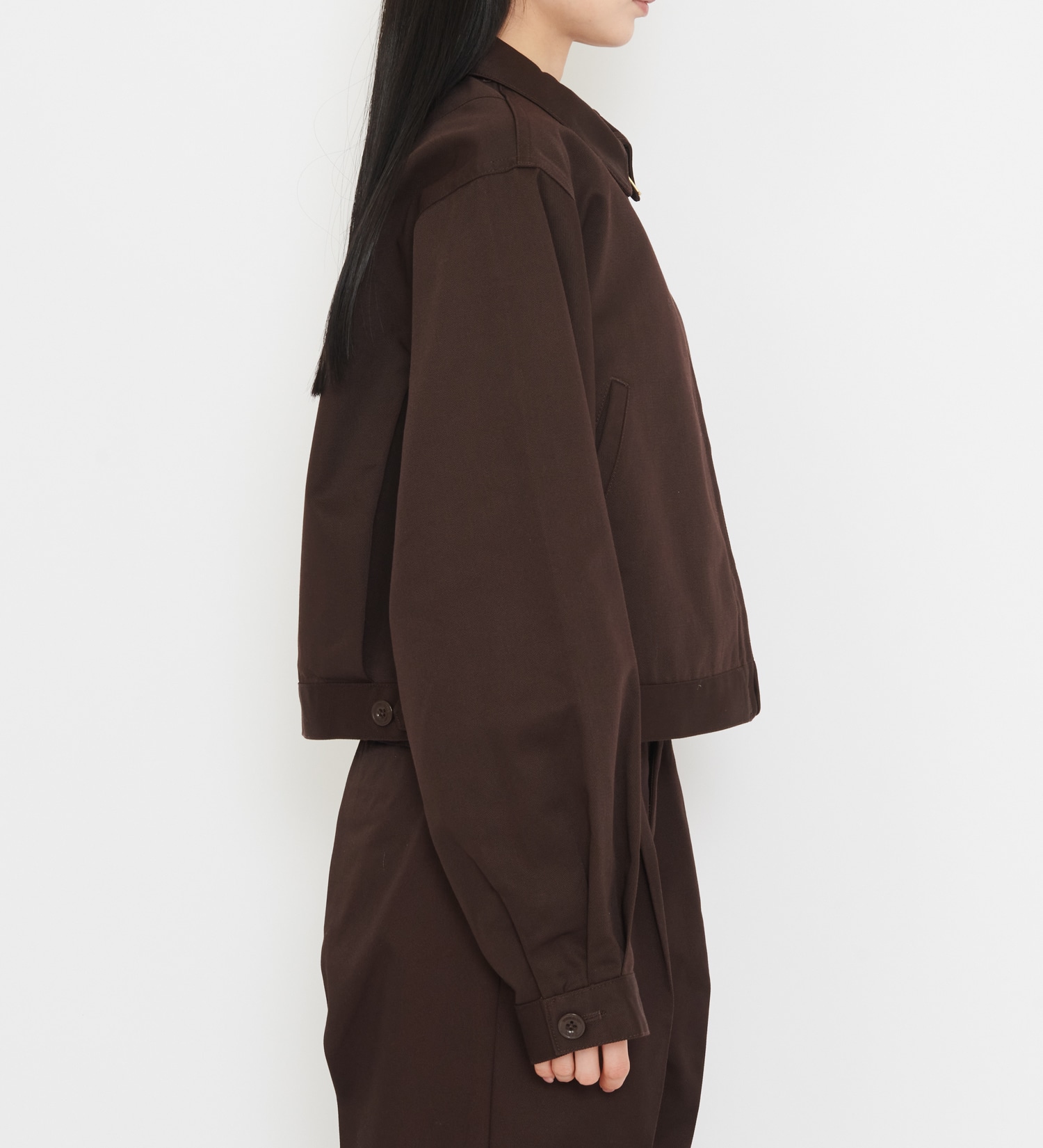 Dickies(ディッキーズ)のレディース TCツイル アイゼンハワーショートジャケット|ジャケット/アウター/その他アウター/レディース|ダークブラウン