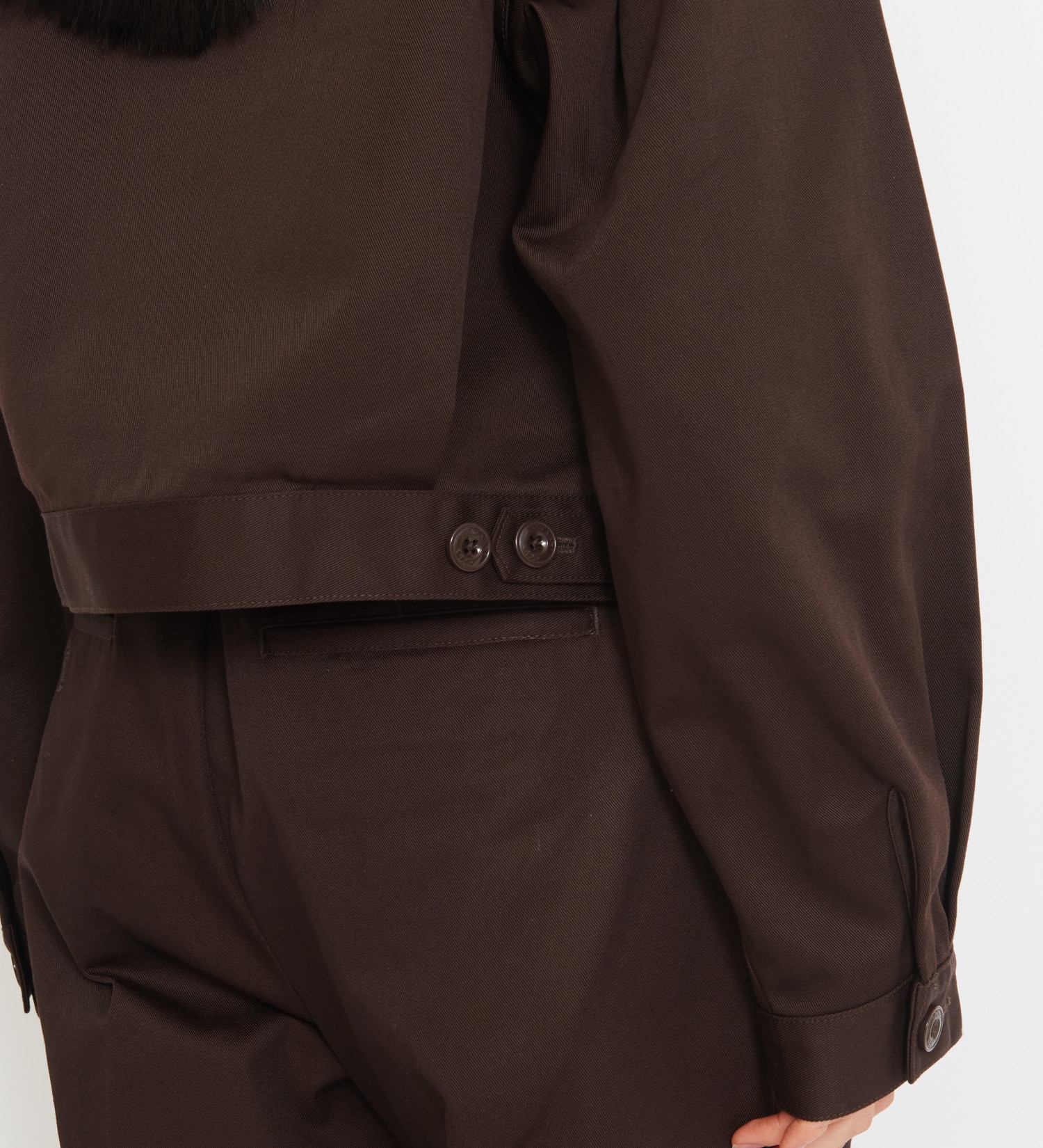 Dickies(ディッキーズ)のレディース TCツイル アイゼンハワーショートジャケット|ジャケット/アウター/その他アウター/レディース|ダークブラウン