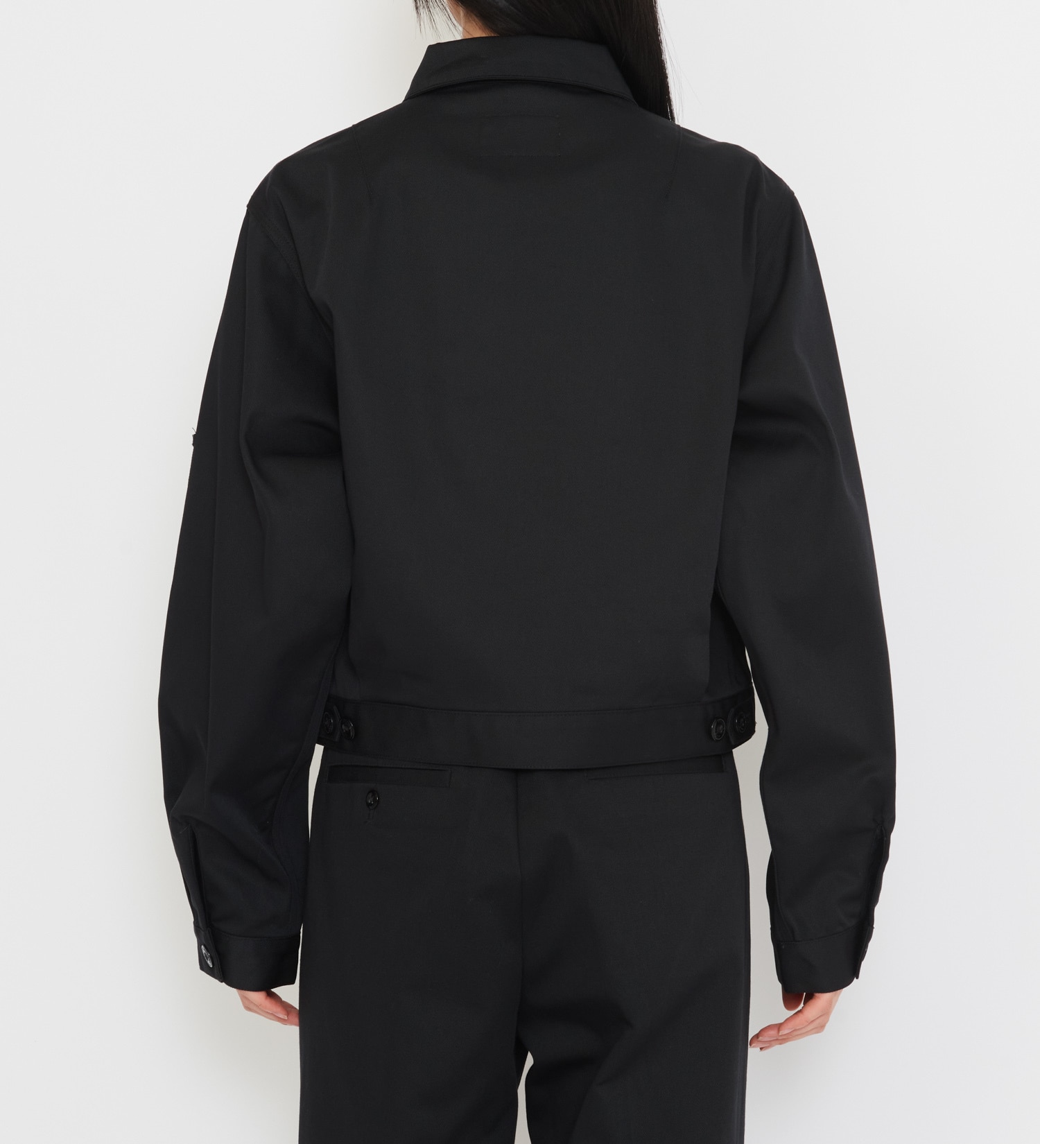 Dickies(ディッキーズ)のレディース TCツイル アイゼンハワーショートジャケット|ジャケット/アウター/その他アウター/レディース|ブラック