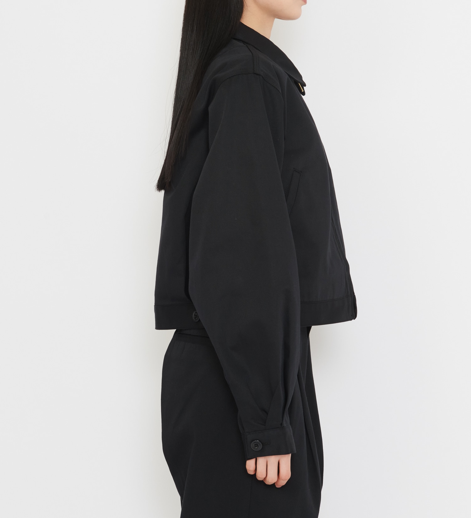 Dickies(ディッキーズ)のレディース TCツイル アイゼンハワーショートジャケット|ジャケット/アウター/その他アウター/レディース|ブラック