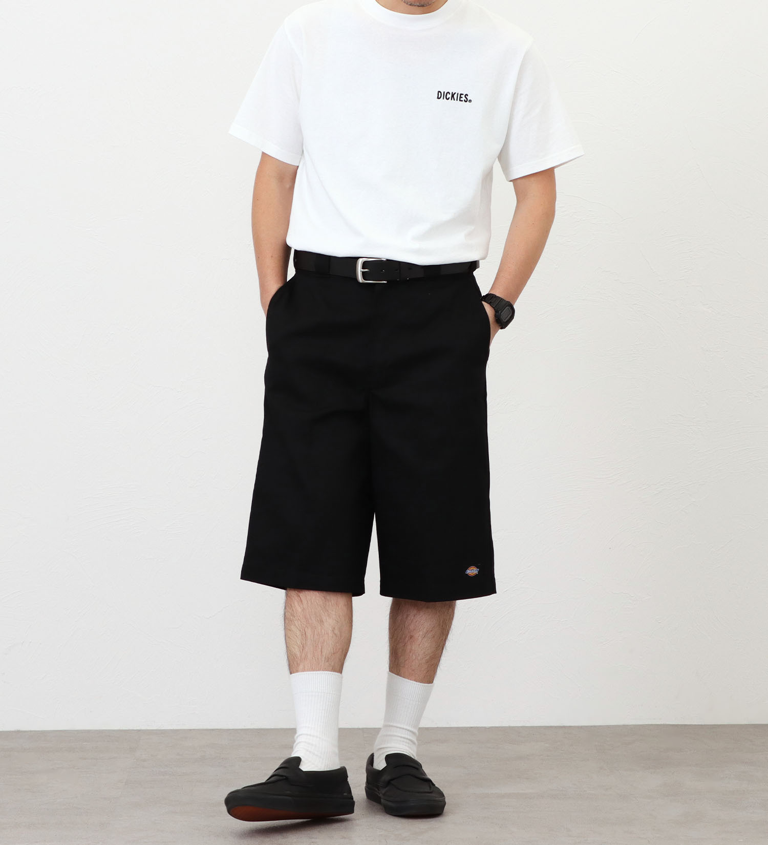 Dickies(ディッキーズ)の【ノベルティ対象】13" ワークショーツ ルーズフィット "42283"|Dickies_ICONS/定番/ショートパンツ/メンズ|ブラック