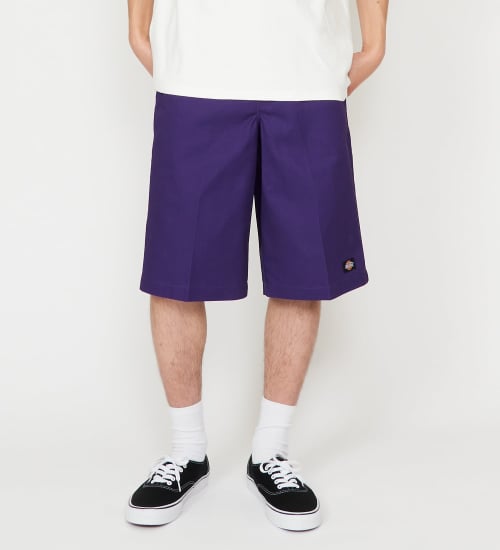 Dickies(ディッキーズ)の【試着対象】13" ワークショーツ ルーズフィット "42283"|パンツ/ショート丈/メンズ|パープル