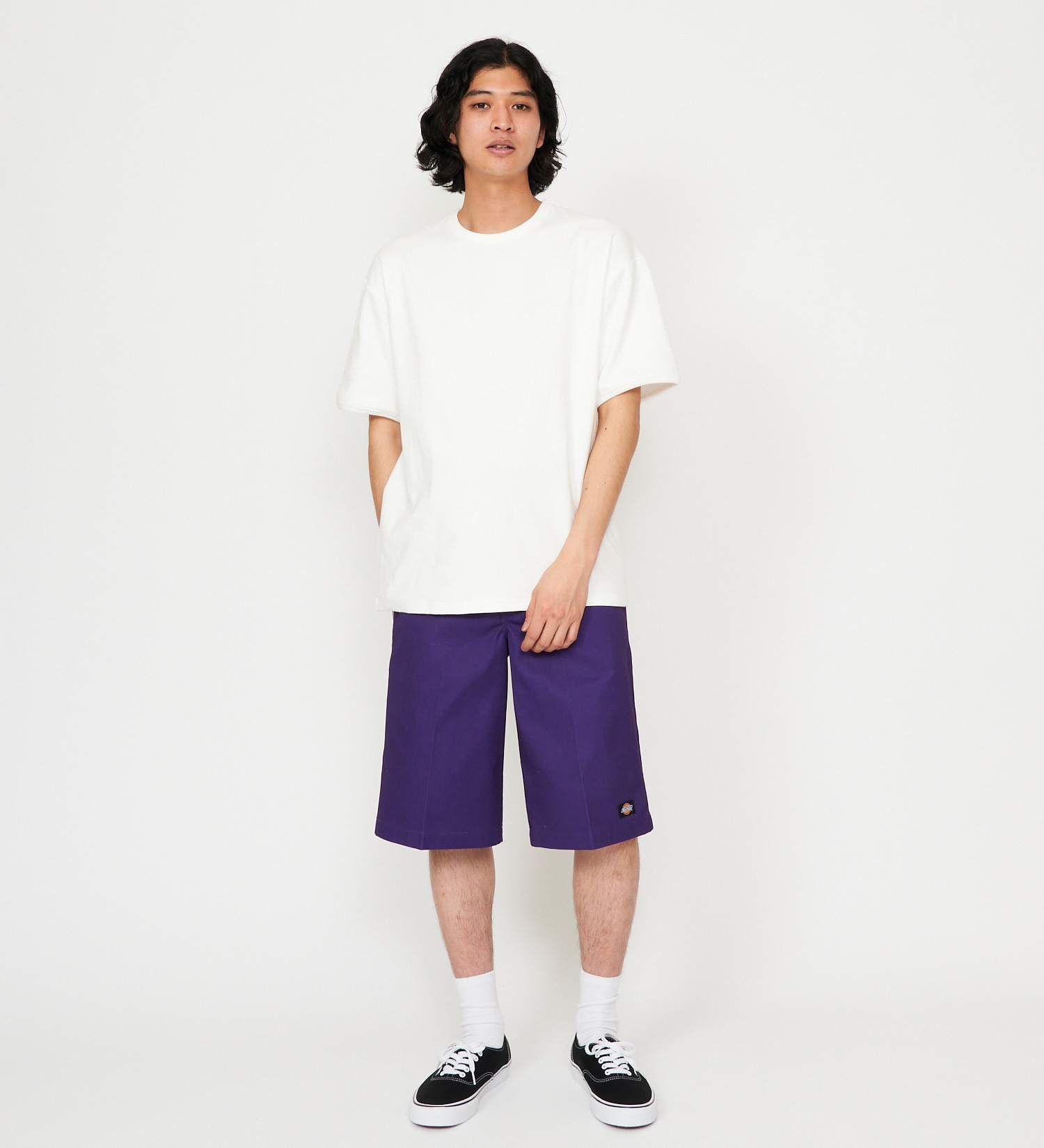 Dickies(ディッキーズ)の【試着対象】13" ワークショーツ ルーズフィット "42283"|//メンズ|パープル