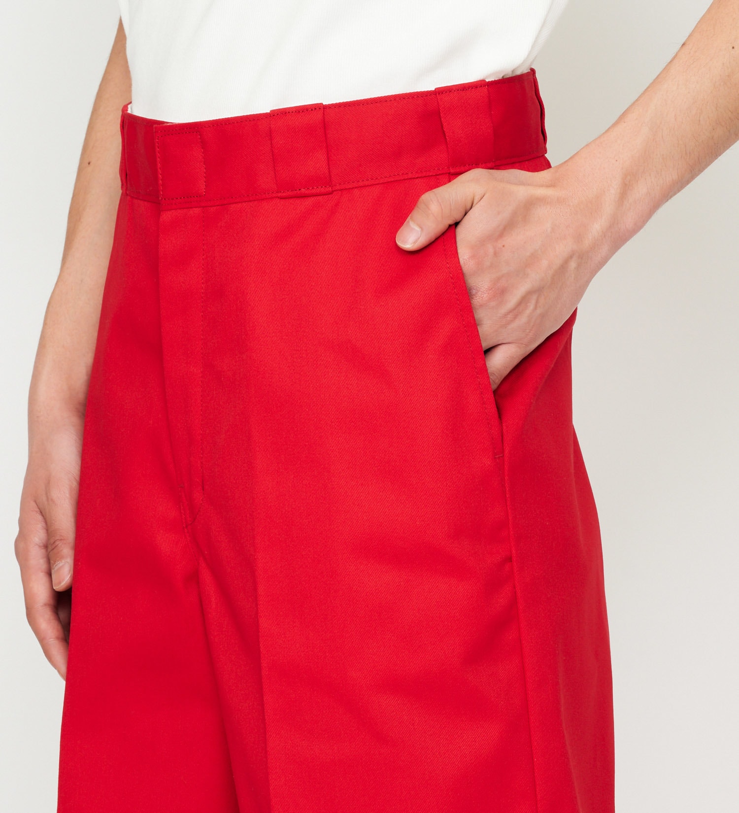 Dickies(ディッキーズ)の【試着対象】13" ワークショーツ ルーズフィット "42283"|//メンズ|レッド