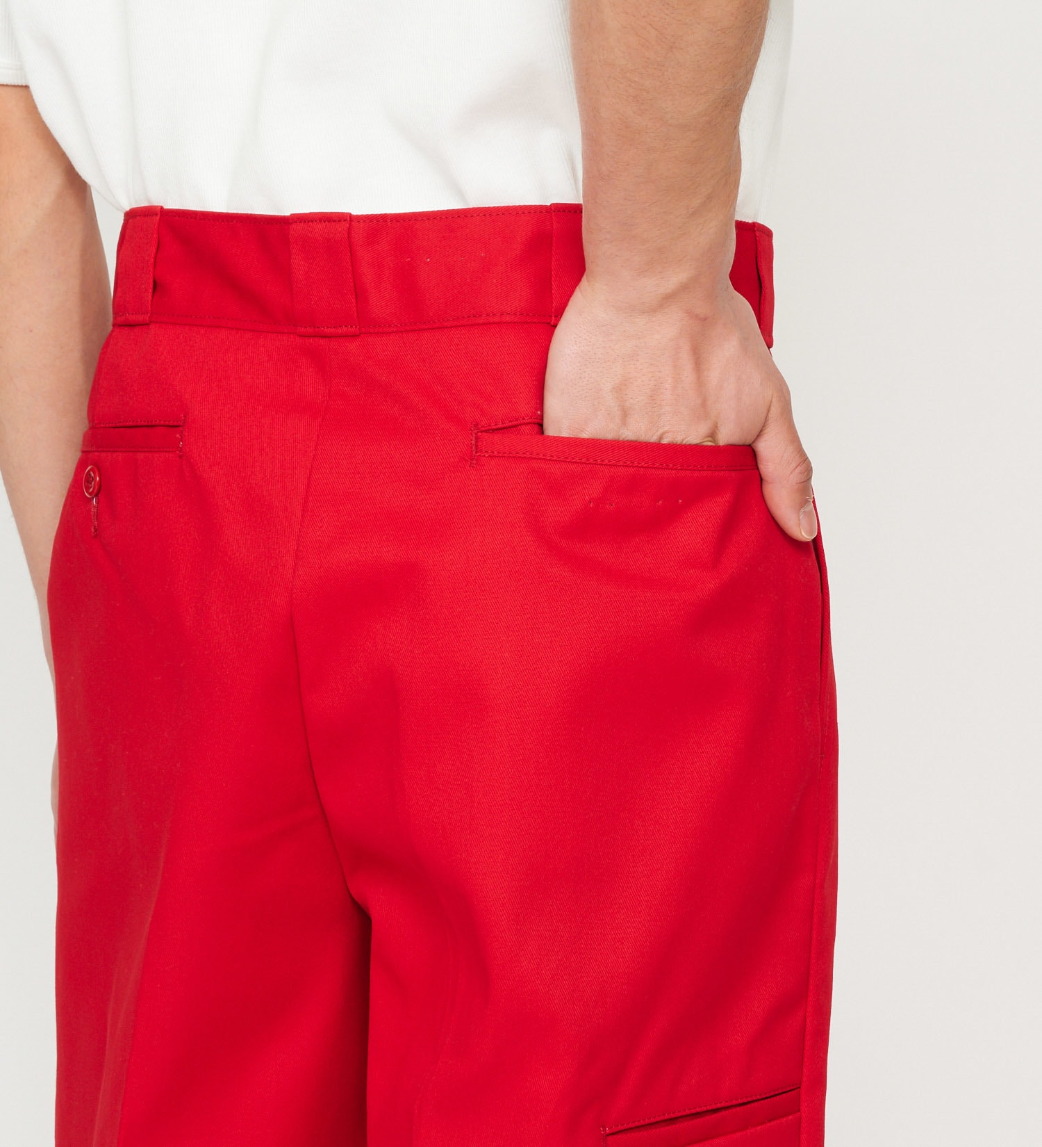 Dickies(ディッキーズ)の【試着対象】13" ワークショーツ ルーズフィット "42283"|//メンズ|レッド