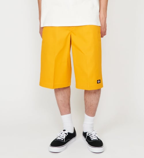 Dickies(ディッキーズ)の【試着対象】13" ワークショーツ ルーズフィット "42283"|パンツ/ショート丈/メンズ|イエロー