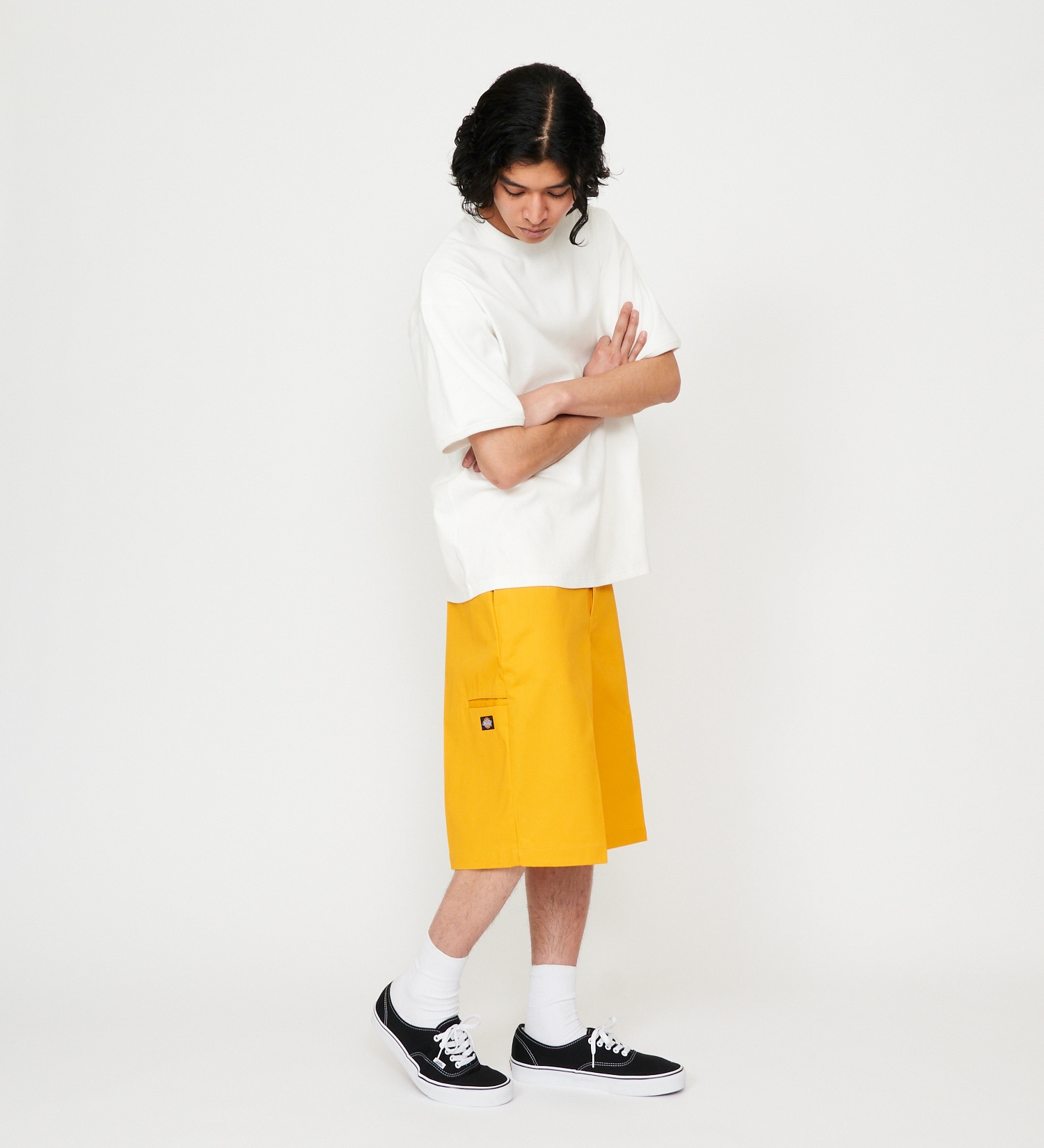Dickies(ディッキーズ)の【試着対象】13" ワークショーツ ルーズフィット "42283"|//メンズ|イエロー