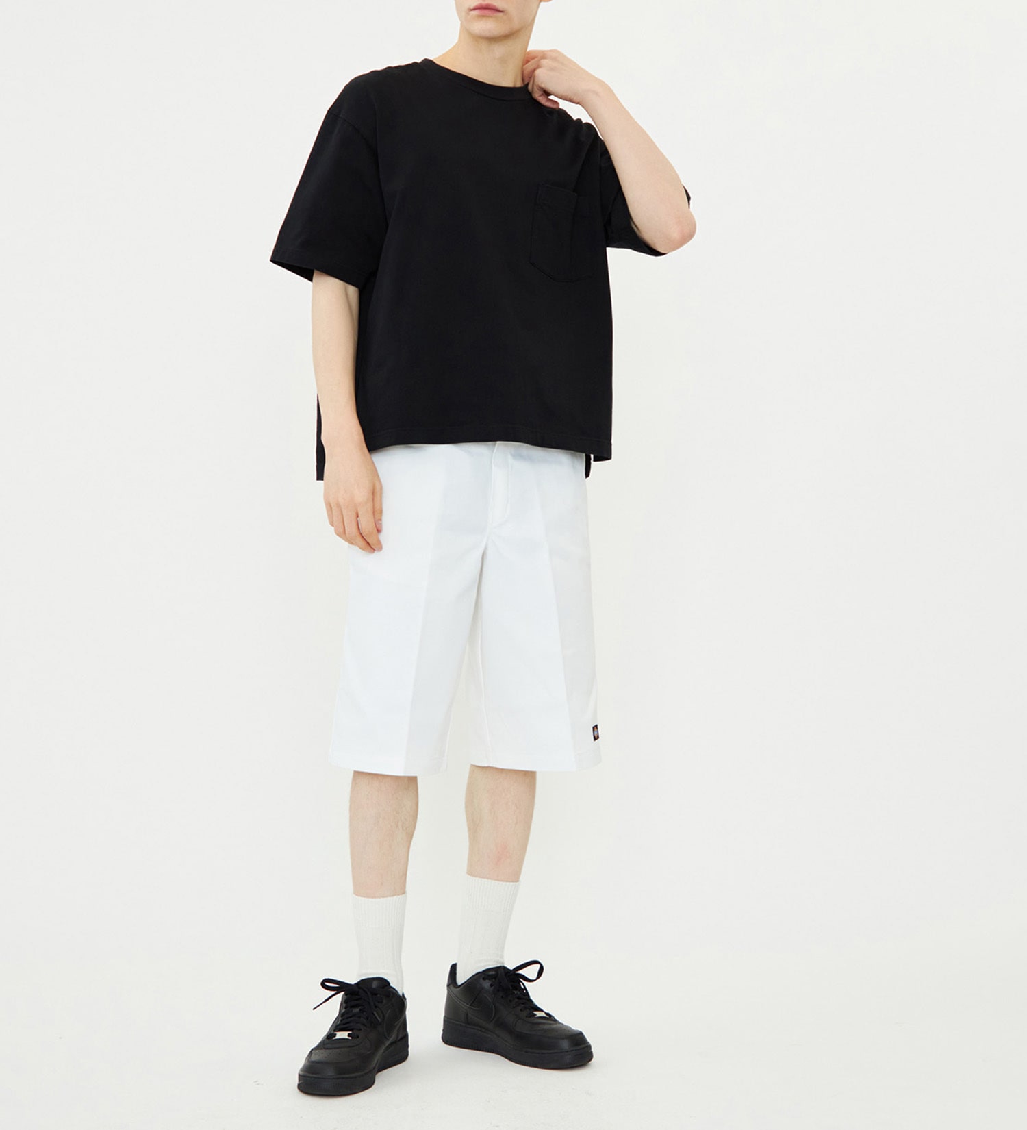 Dickies(ディッキーズ)の【BLACKFRIDAY】13" ワークショーツ ルーズフィット "42283"|//メンズ|ホワイト