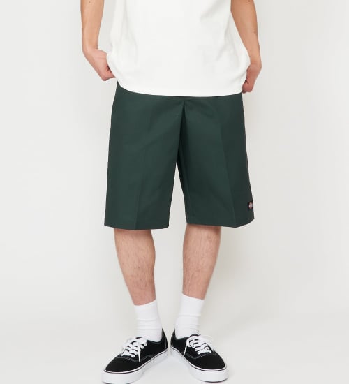 Dickies(ディッキーズ)の【試着対象】13" ワークショーツ ルーズフィット "42283"|パンツ/ショート丈/メンズ|ダークグリーン