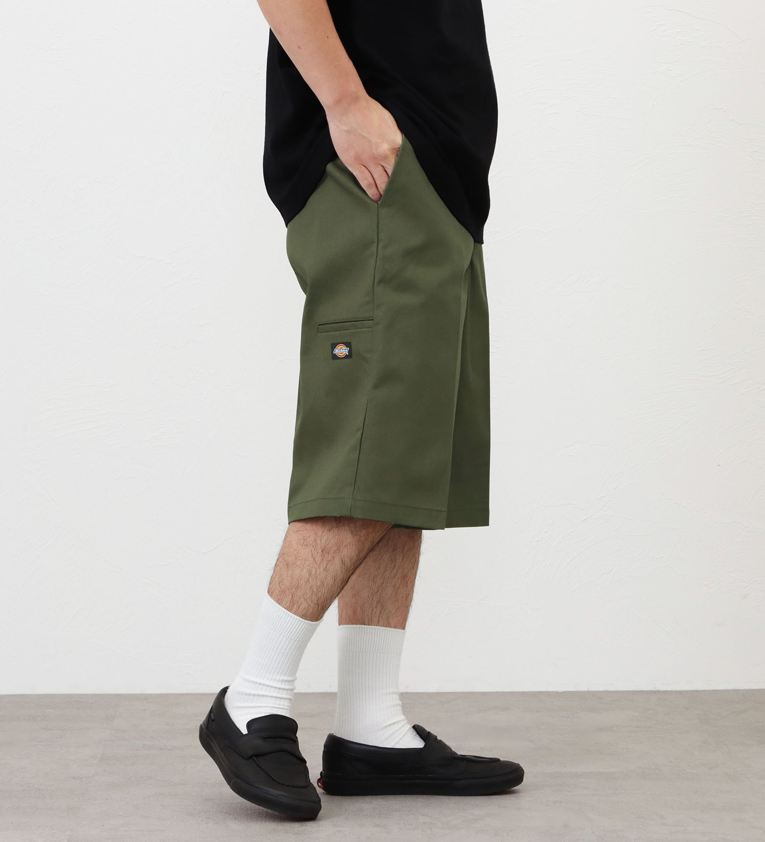 Dickies(ディッキーズ)の【ノベルティ対象】13" ワークショーツ ルーズフィット "42283"|//メンズ|オリーブ