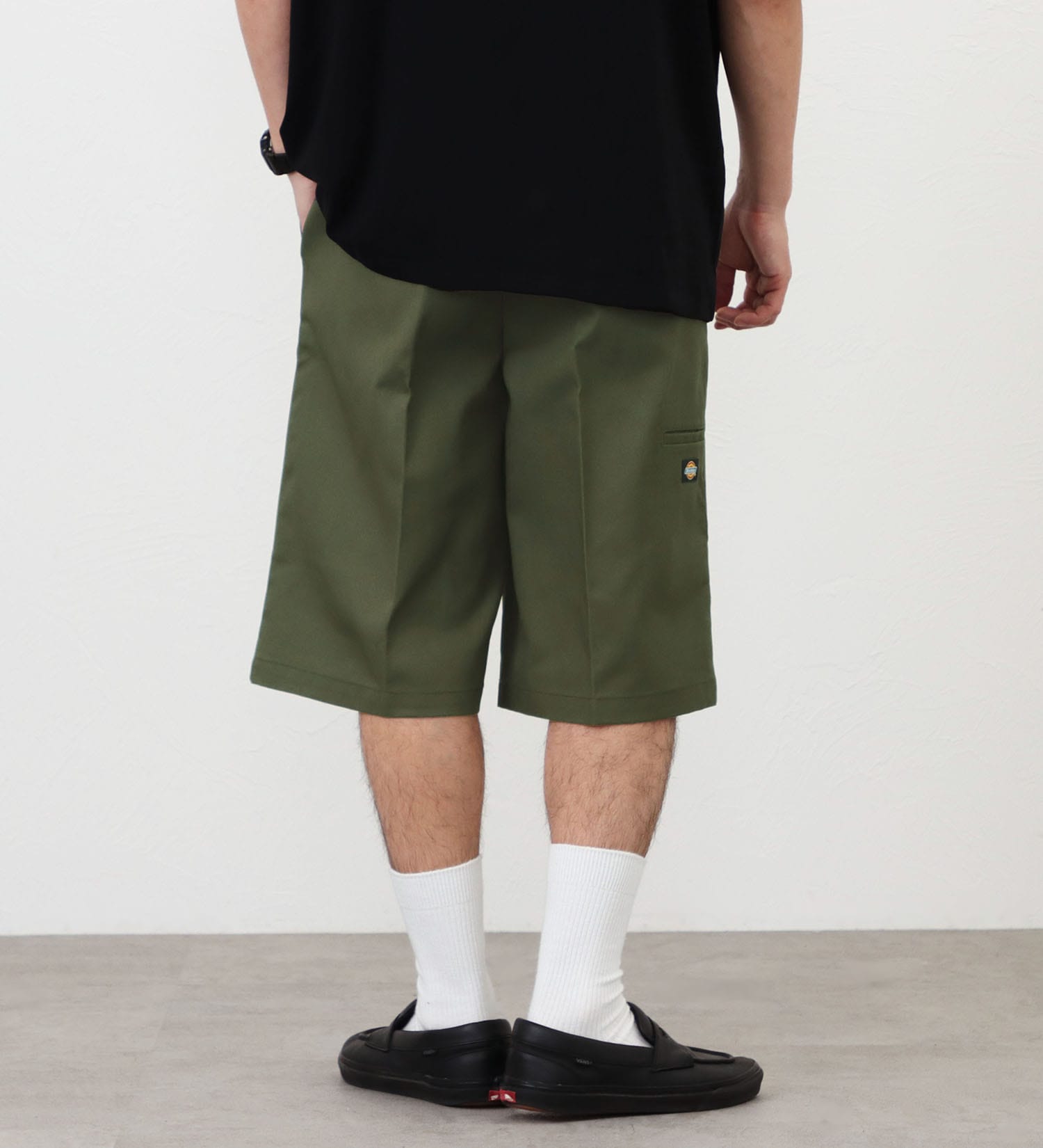 Dickies(ディッキーズ)の【ノベルティ対象】13" ワークショーツ ルーズフィット "42283"|//メンズ|オリーブ