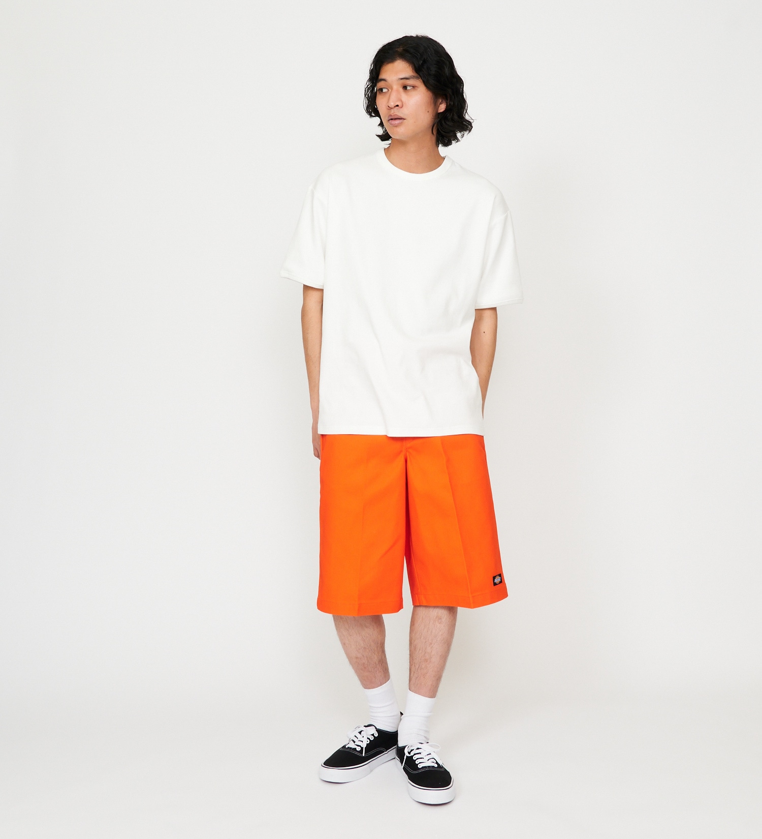 Dickies(ディッキーズ)の【試着対象】13" ワークショーツ ルーズフィット "42283"|//メンズ|オレンジ