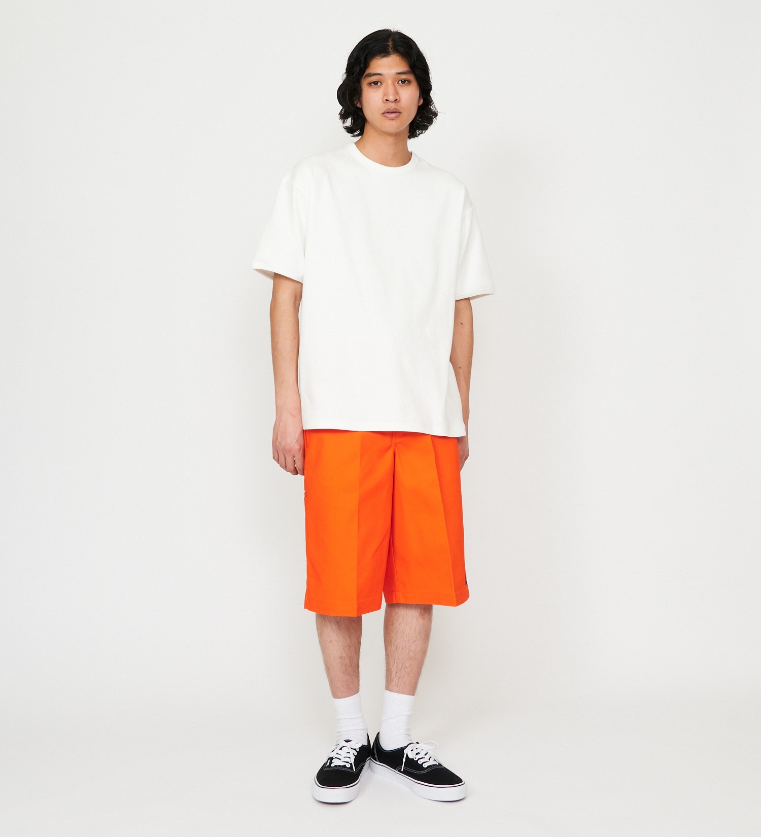 Dickies(ディッキーズ)の【試着対象】13" ワークショーツ ルーズフィット "42283"|//メンズ|オレンジ