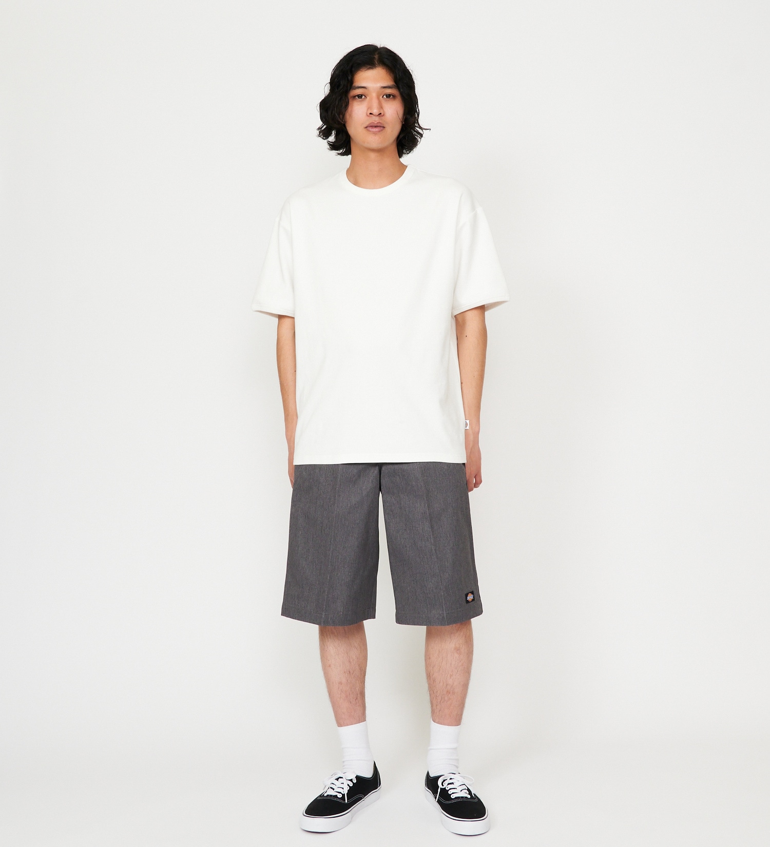 Dickies(ディッキーズ)の【試着対象】13" ワークショーツ ルーズフィット "42283"|//メンズ|ヘザーチャコール