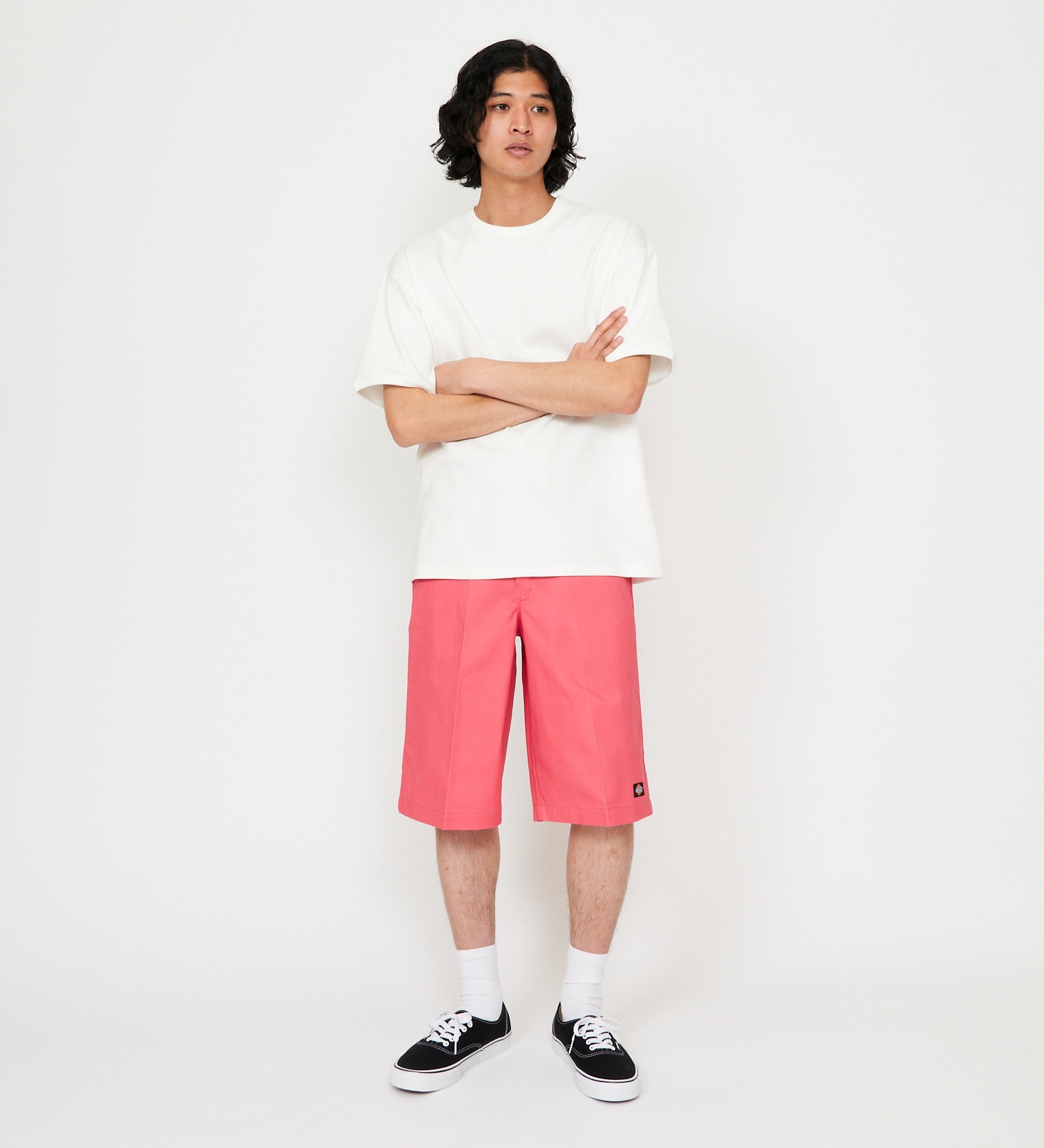 Dickies(ディッキーズ)の【試着対象】13" ワークショーツ ルーズフィット "42283"|//メンズ|ピンク