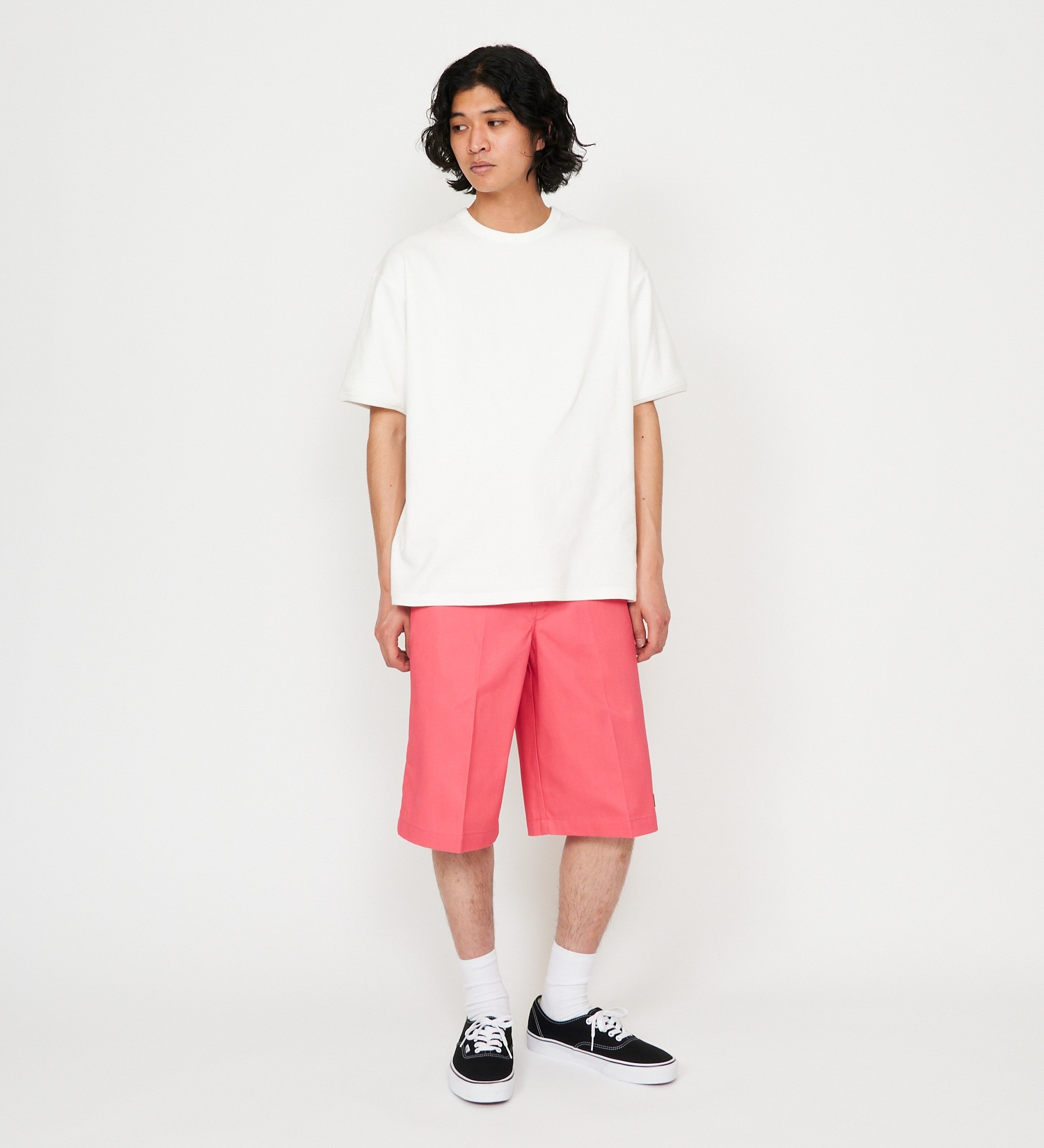 Dickies(ディッキーズ)の【試着対象】13" ワークショーツ ルーズフィット "42283"|//メンズ|ピンク