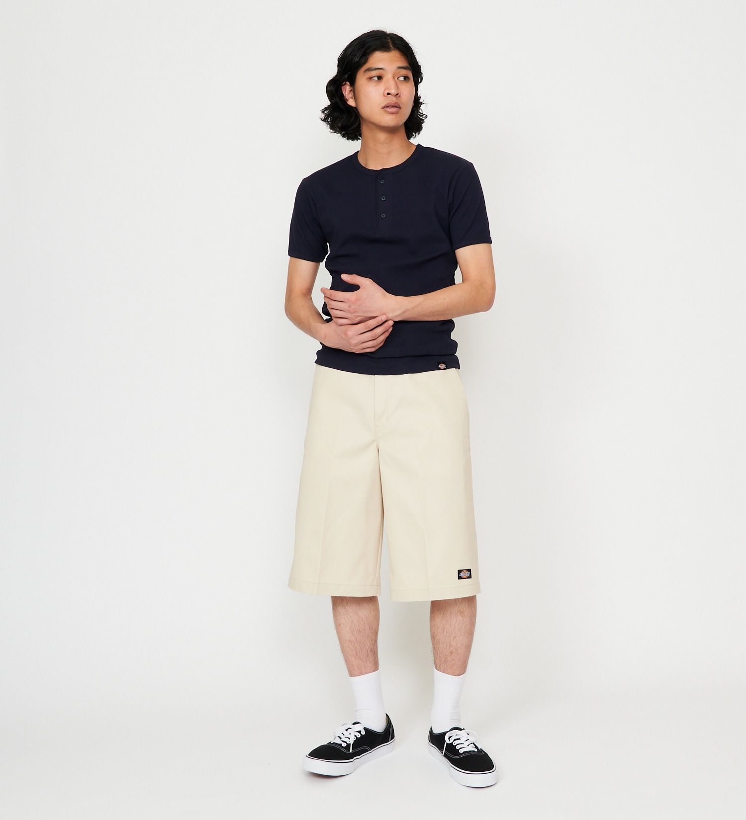 Dickies(ディッキーズ)の【試着対象】13" ワークショーツ ルーズフィット "42283"|//メンズ|ライトベージュ