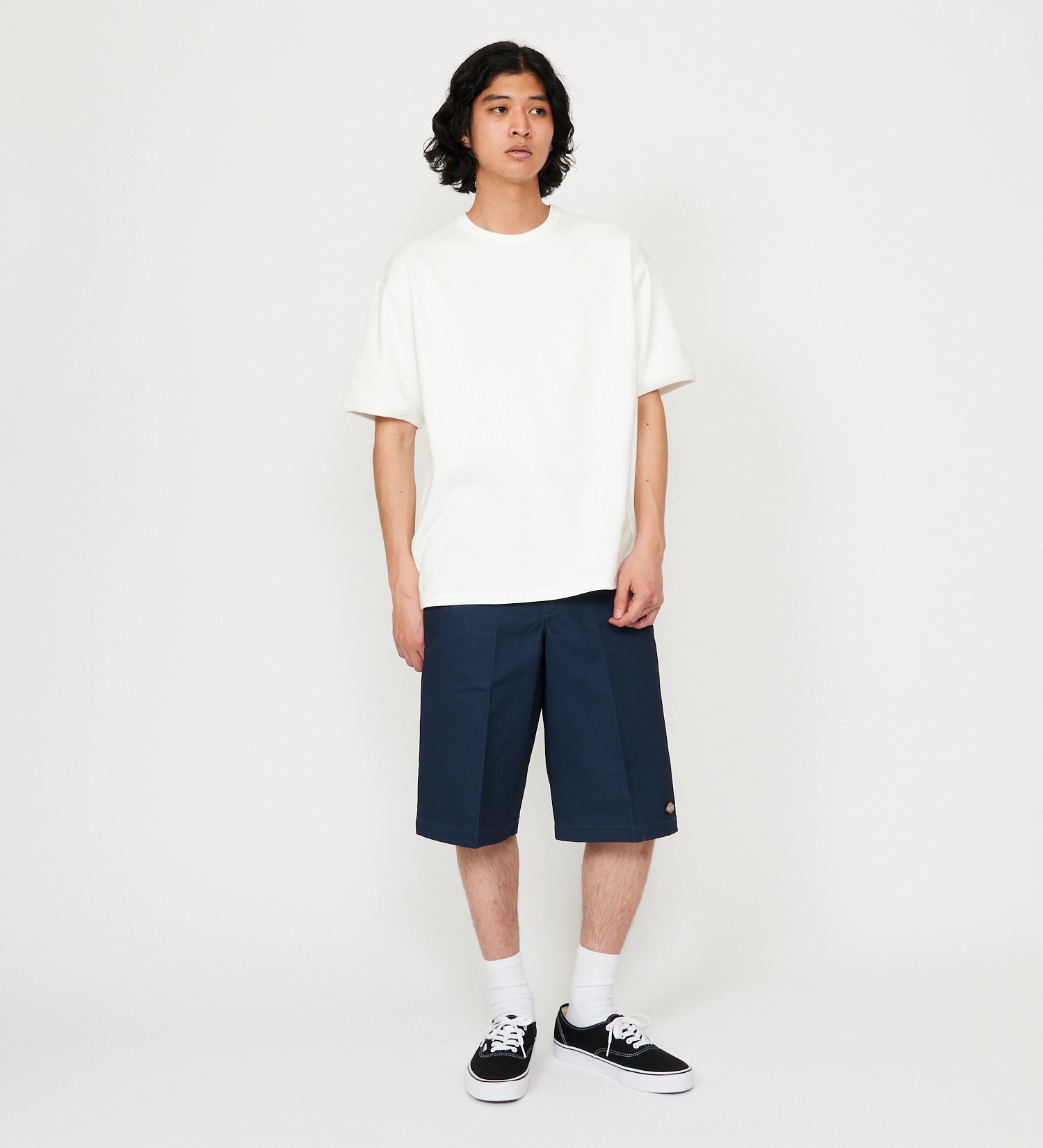 Dickies(ディッキーズ)の【試着対象】13" ワークショーツ ルーズフィット "42283"|//メンズ|ネイビー