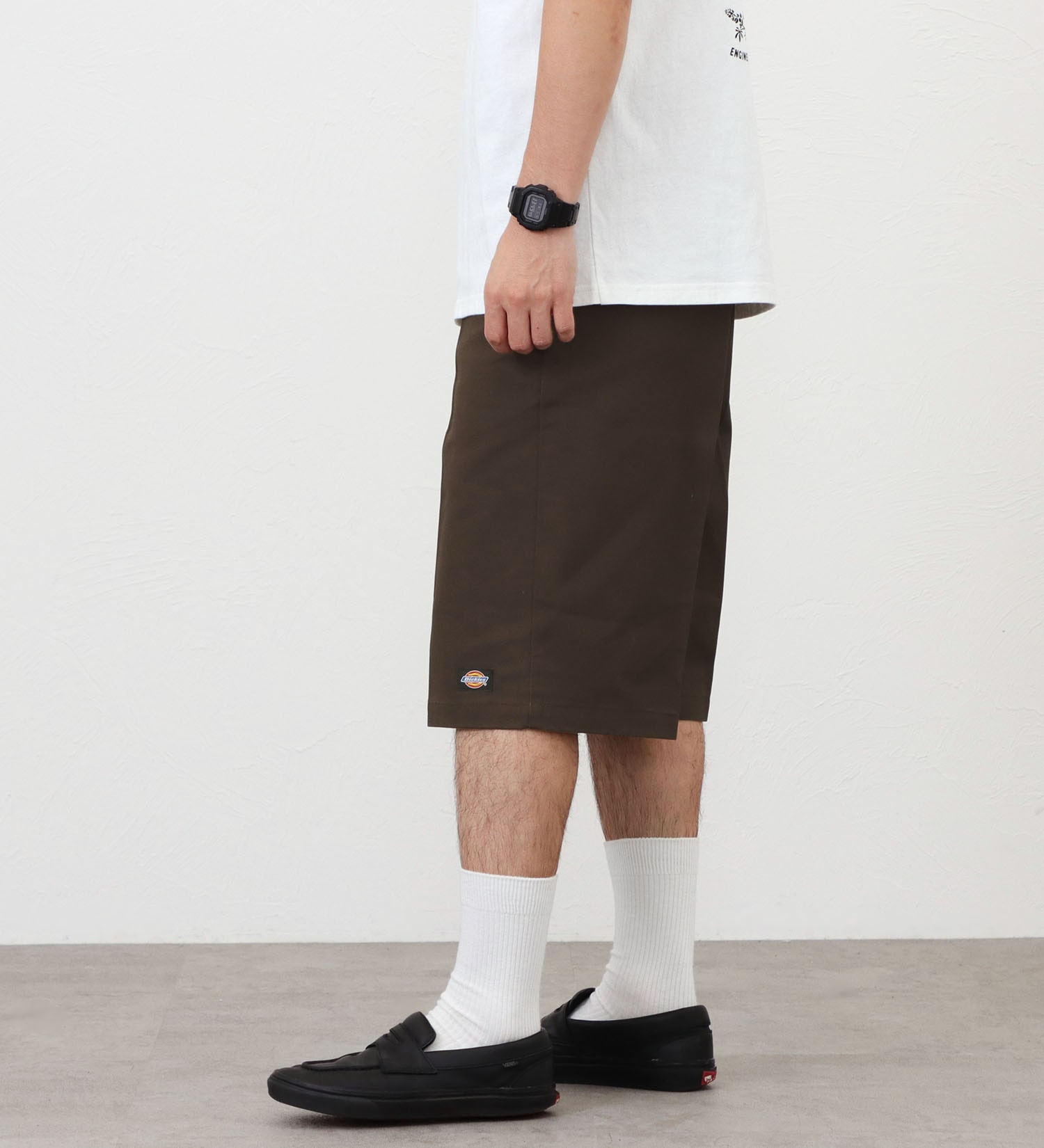 Dickies(ディッキーズ)の【ノベルティ対象】13" ワークショーツ ルーズフィット "42283"|Dickies_ICONS/定番/ショートパンツ/メンズ|ダークブラウン