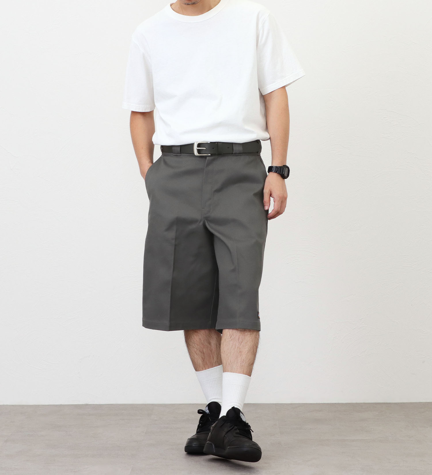 Dickies(ディッキーズ)の【ノベルティ対象】【試着対象】13" ワークショーツ ルーズフィット "42283"|//メンズ|チャコールグレー