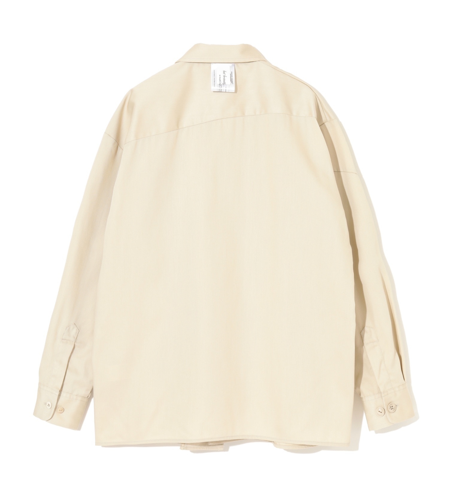 Dickies(ディッキーズ)の【Dickies x UNDERCOVER】 Long-Sleeve Work Shirt|トップス/シャツ/ブラウス/メンズ|ライトベージュ